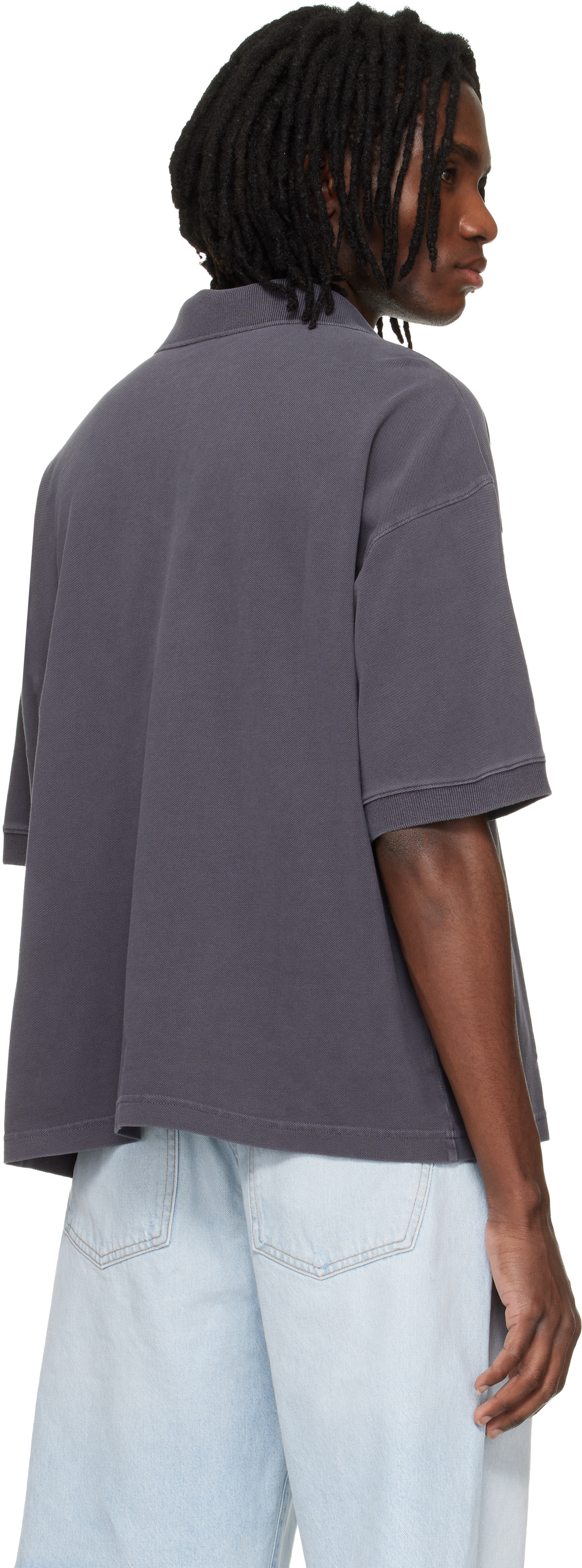 AGOLDE - Polo Curren gris