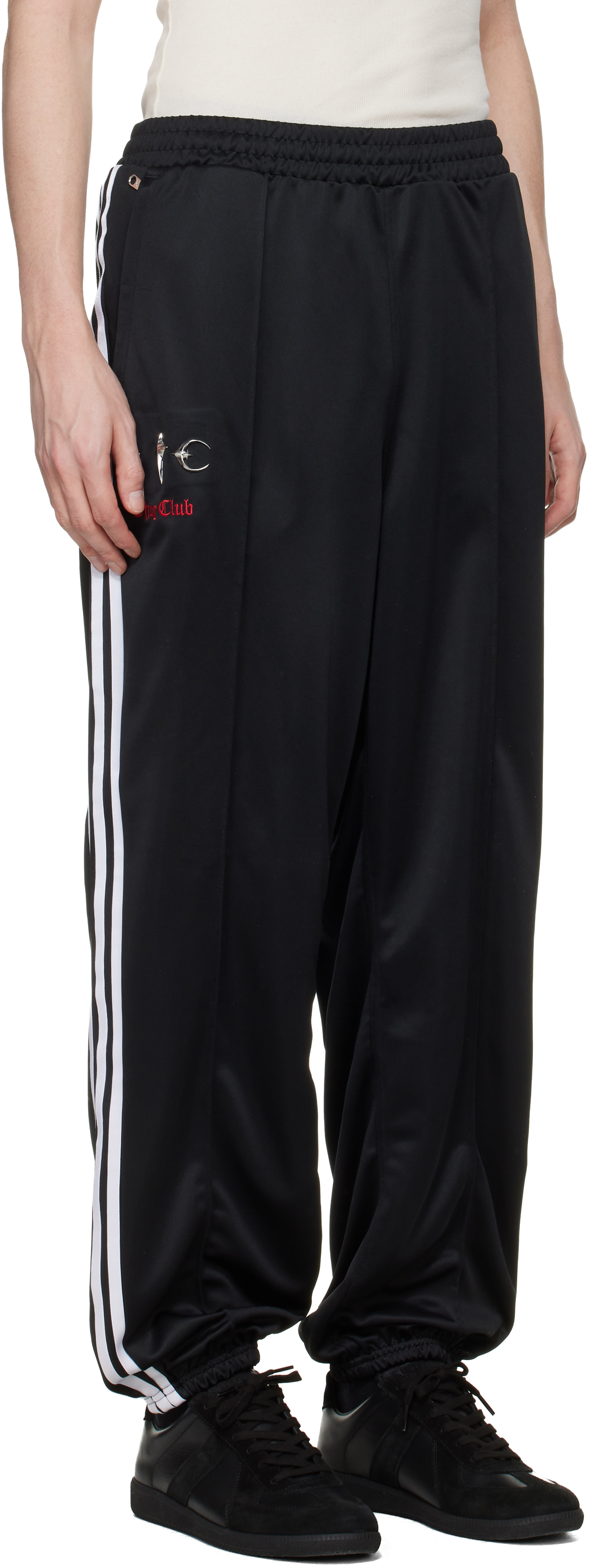 Thug Club: Black adidas Originals Edition TC SST Jogger Pants