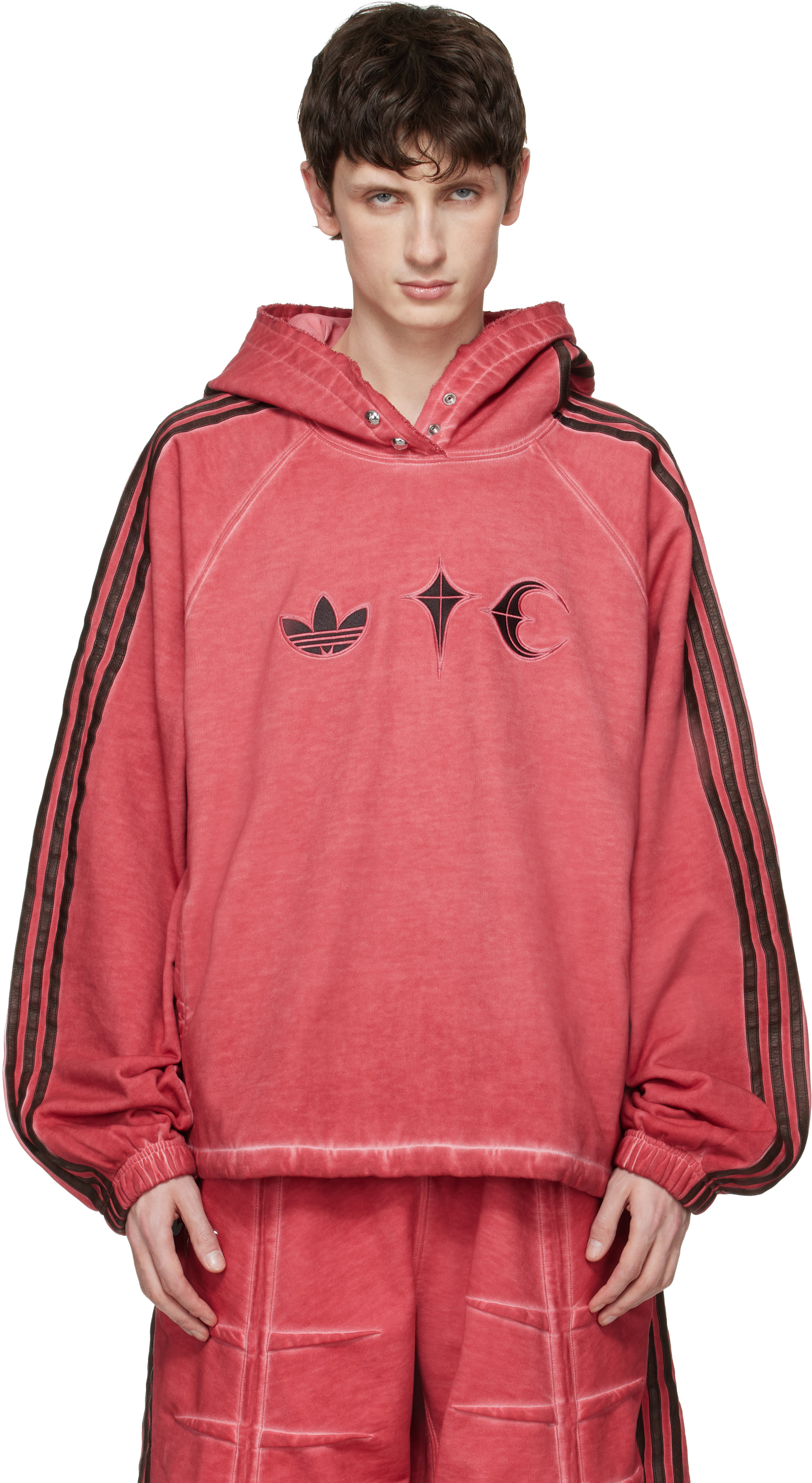 Thug Club: レッド adidas Originalsエディション TC Sweat HD
