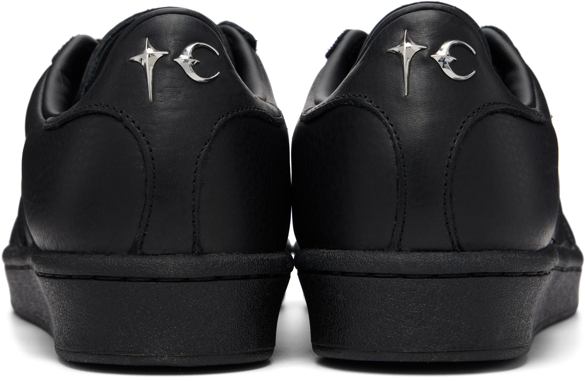 Thug Club: Black adidas Originals Edition Superstar Vintage