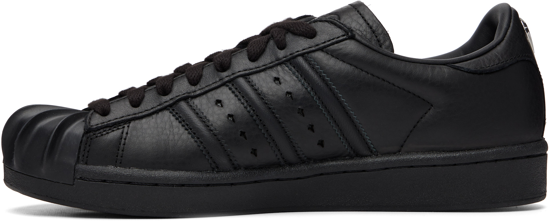 Thug Club: Black adidas Originals Edition Superstar Vintage