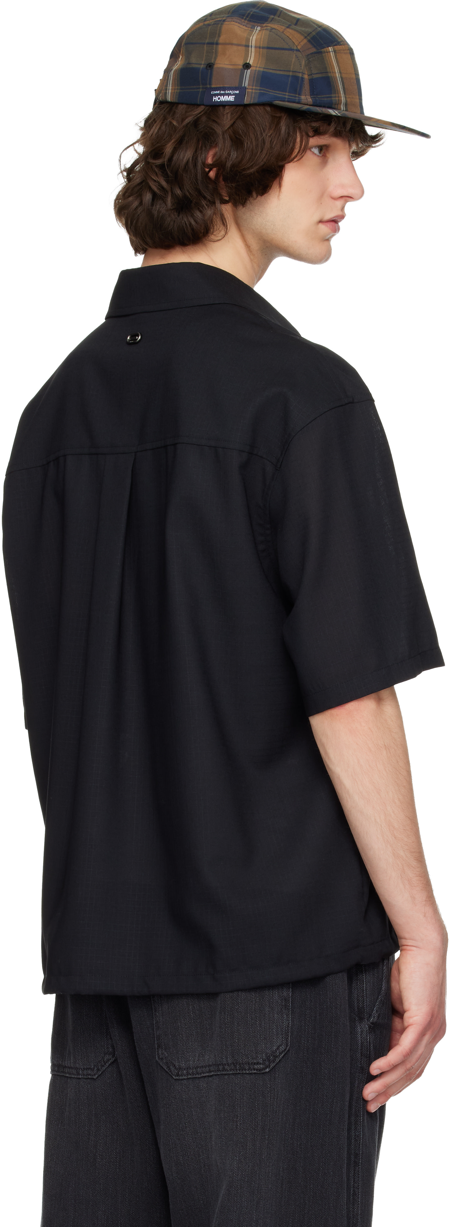 Solid Homme - Black Flap Pocket Shirt