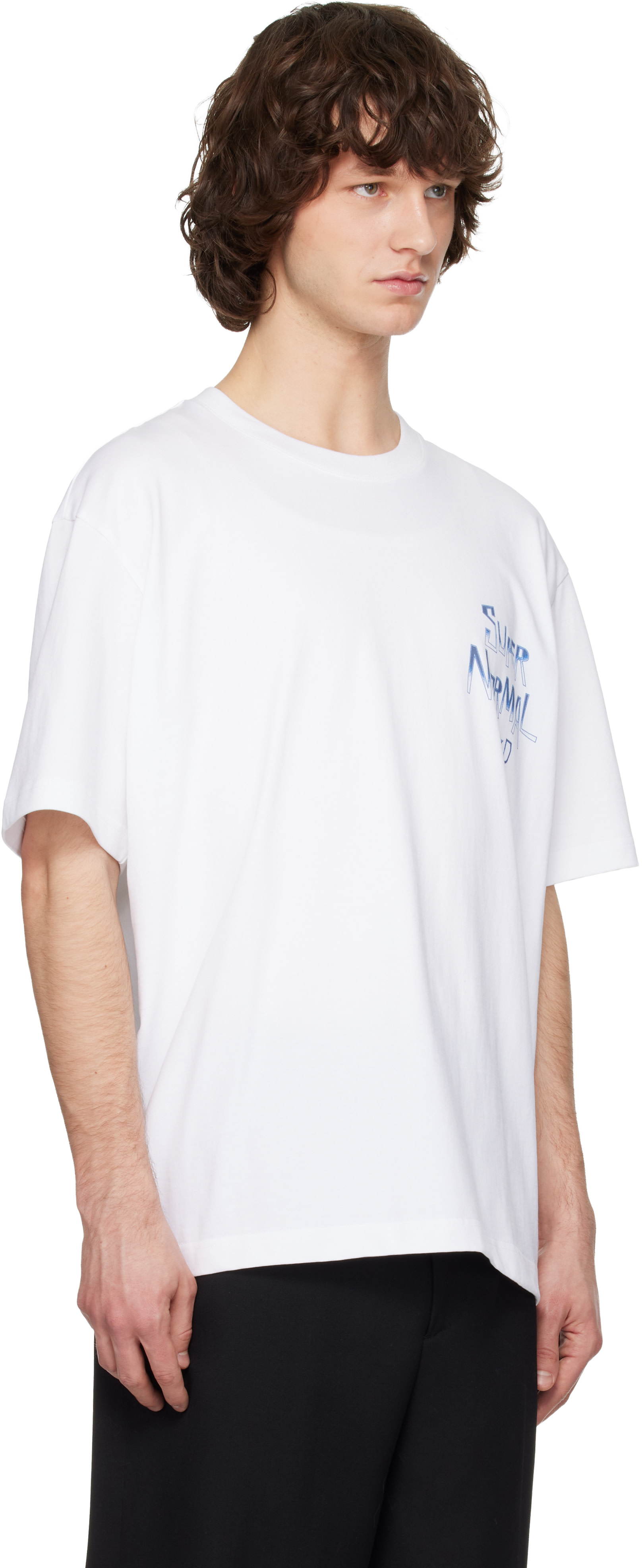 Solid Homme - T-shirt Common Object blanc
