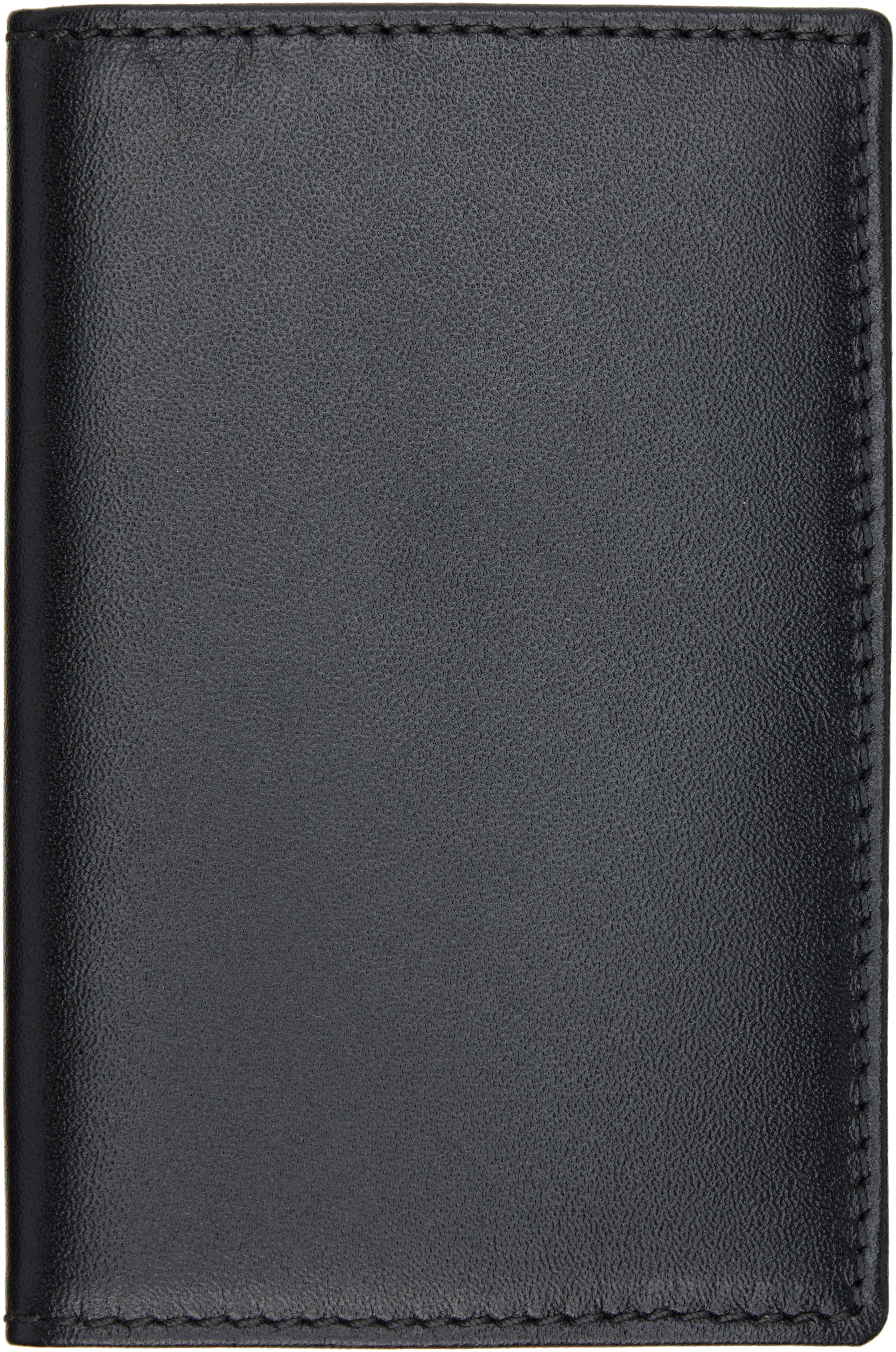 COMME des GARÇONS WALLETS: Black Classic Leather Line Wallet