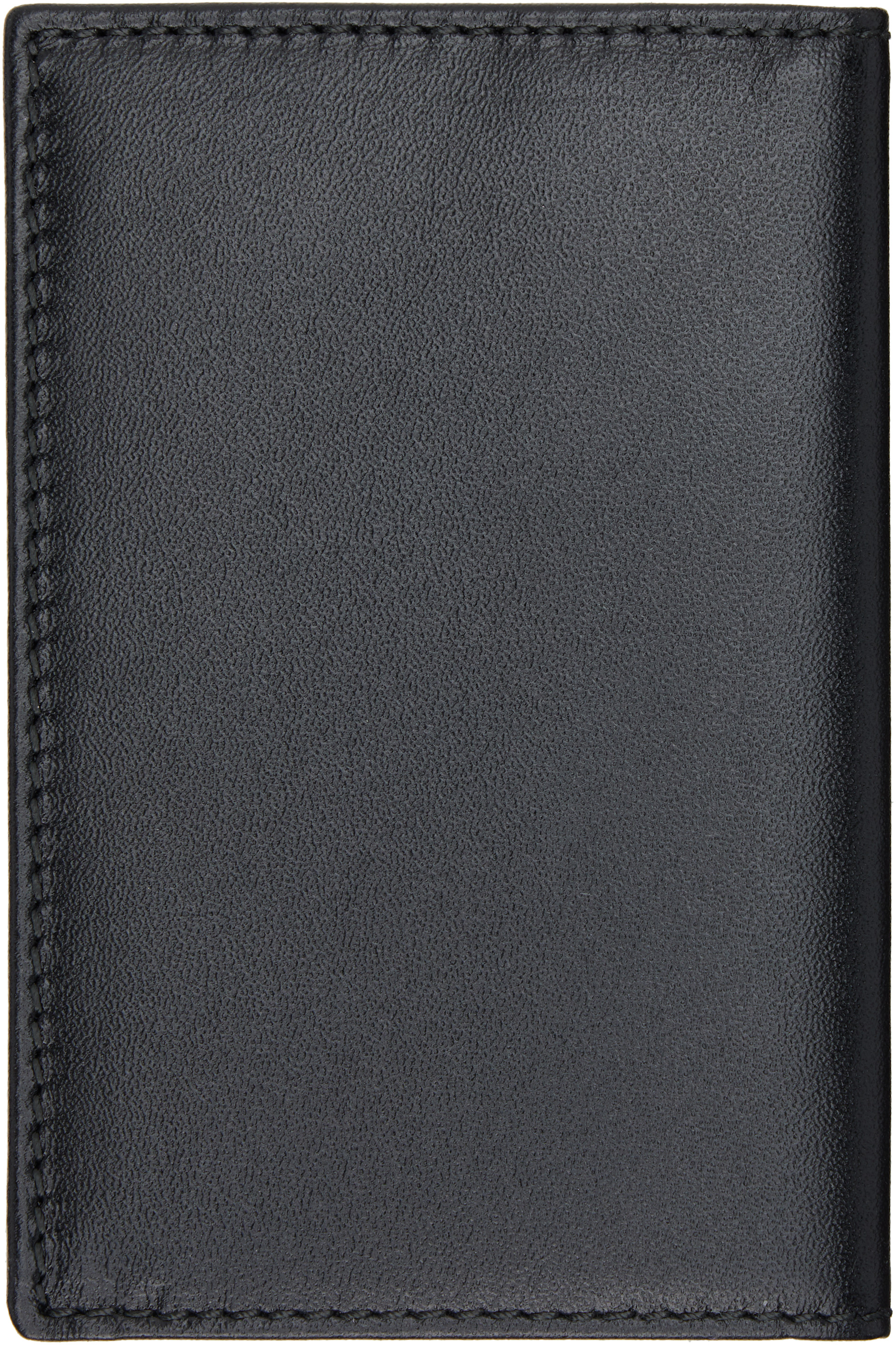 COMME des GARÇONS WALLETS: Black Classic Leather Line Wallet | SSENSE