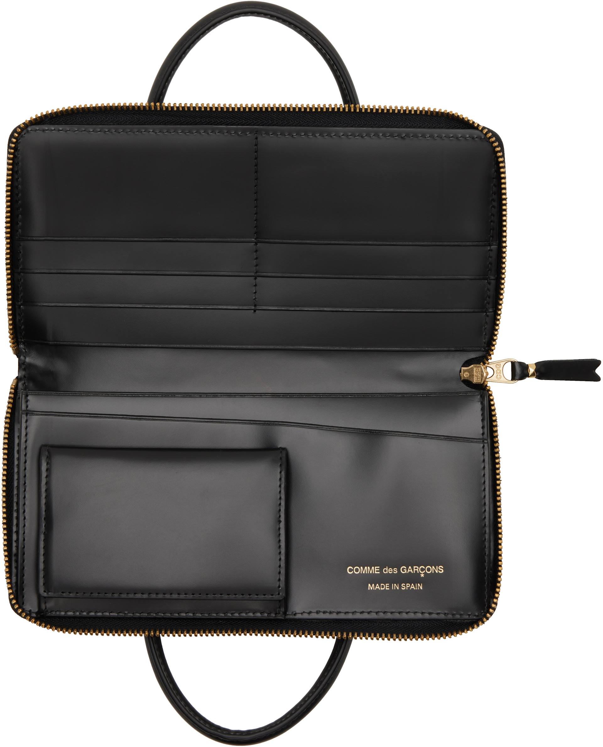 COMME des GARÇONS WALLETS: Black Handles Wallet | SSENSE