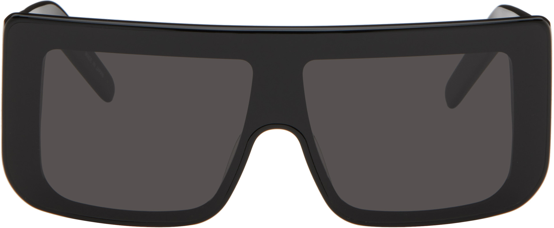Rick Owens - Lunettes de soleil Documenta noires - Temple