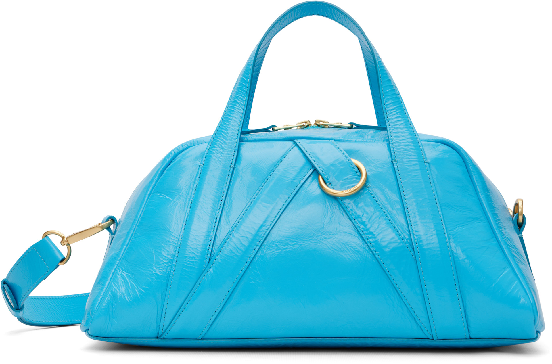 WILLY CHAVARRIA: Blue Bolero M Bag | SSENSE