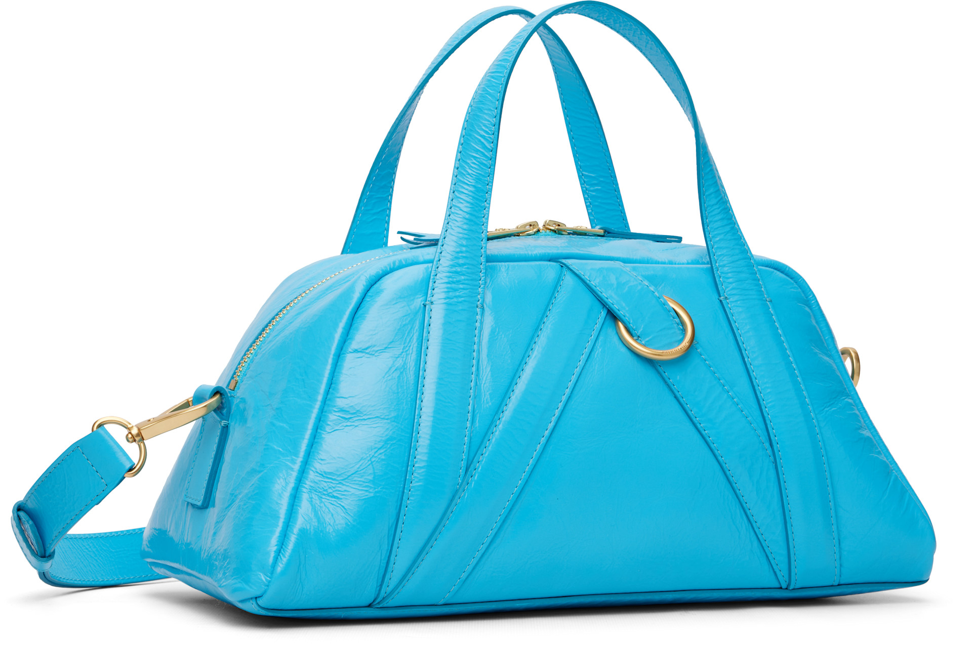 WILLY CHAVARRIA: Blue Bolero M Bag | SSENSE