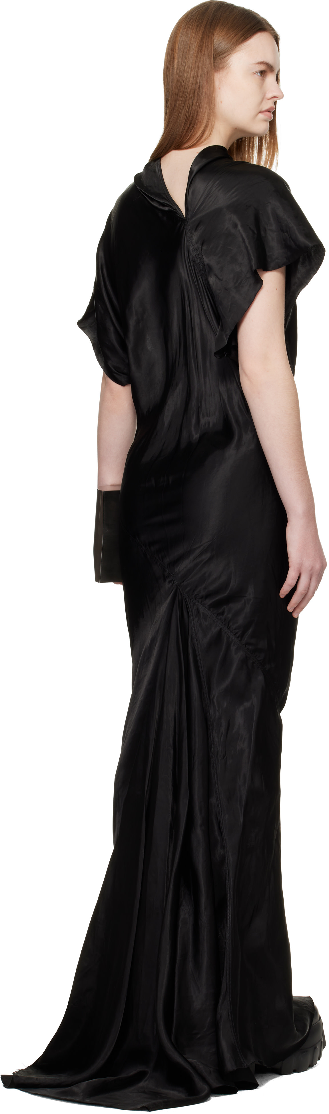Rick Owens - Robe longue Seb noire - Temple