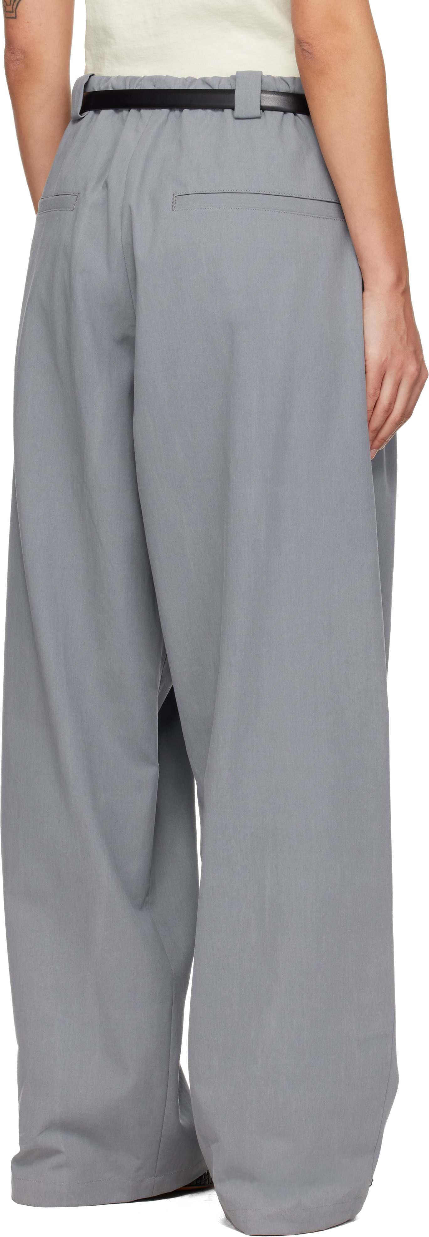 WILLY CHAVARRIA - Pantalon Toluca gris
