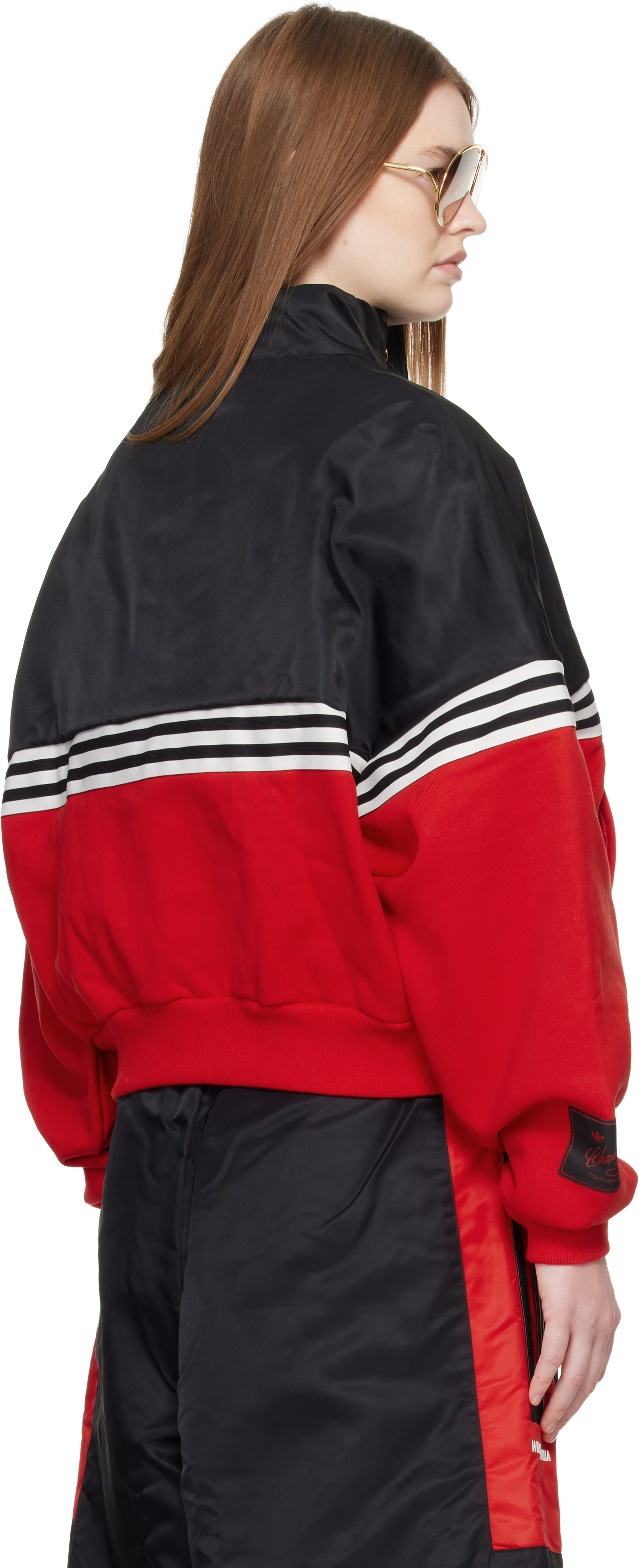 WILLY CHAVARRIA: Black & Red adidas Originals Edition Gomez Half