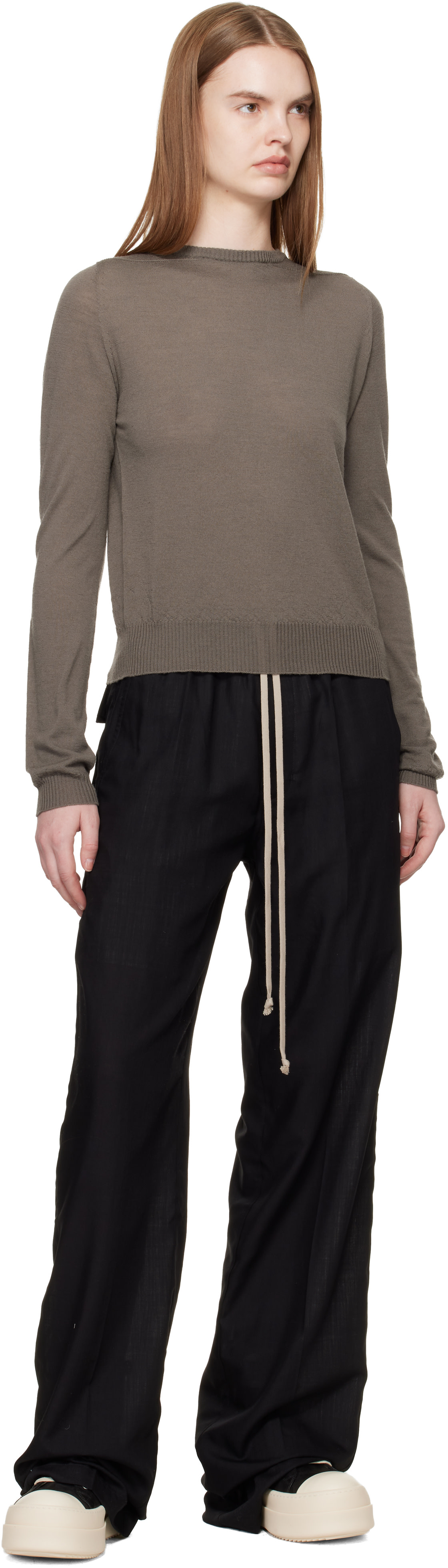 Rick Owens: Black Temple Mega Bumper Sneakers | SSENSE United Kingdom