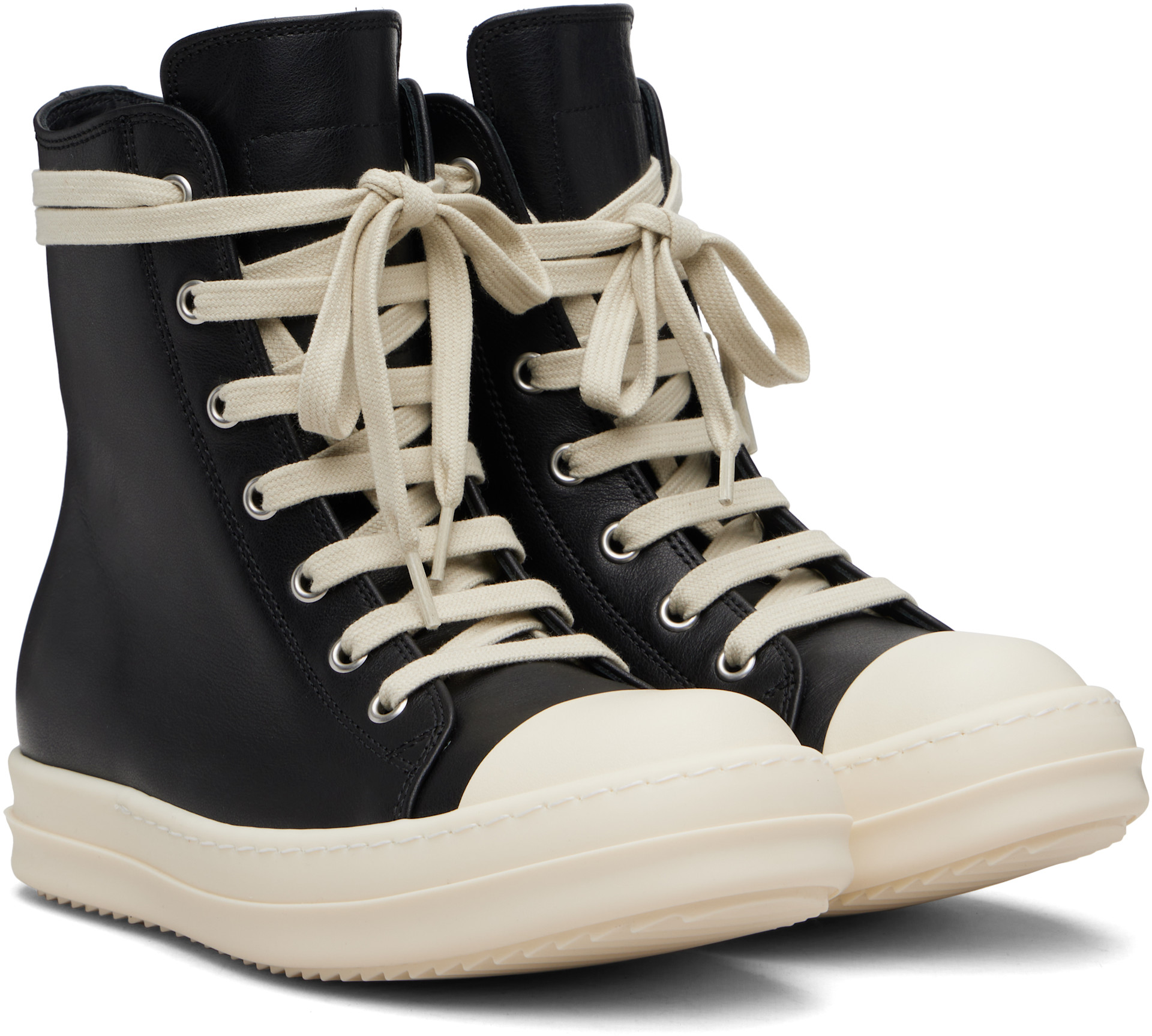Rick Owens - 블랙 템플 스니커즈
