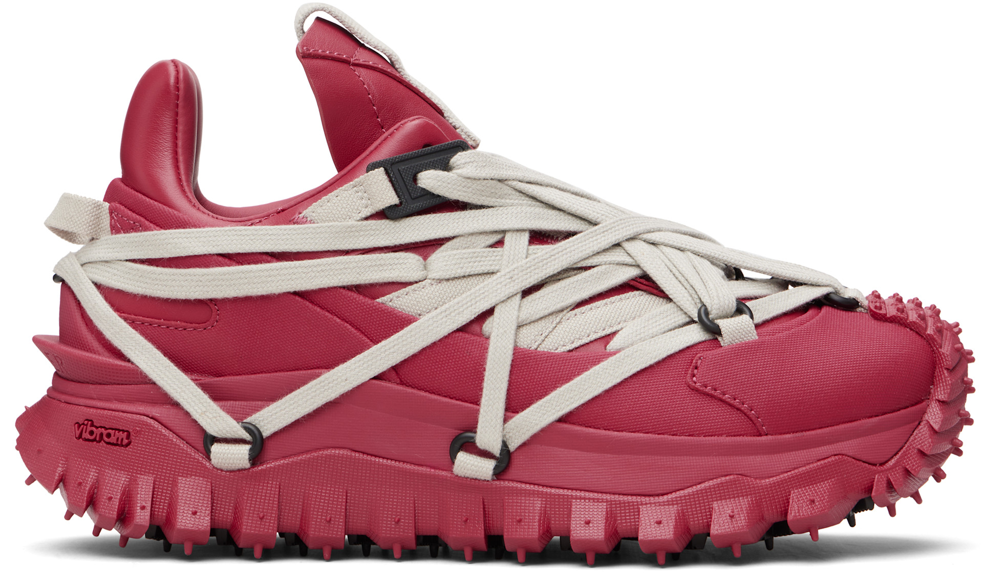 Rick Owens: Moncler + Rick Owens レッド Trailgrip Megalace
