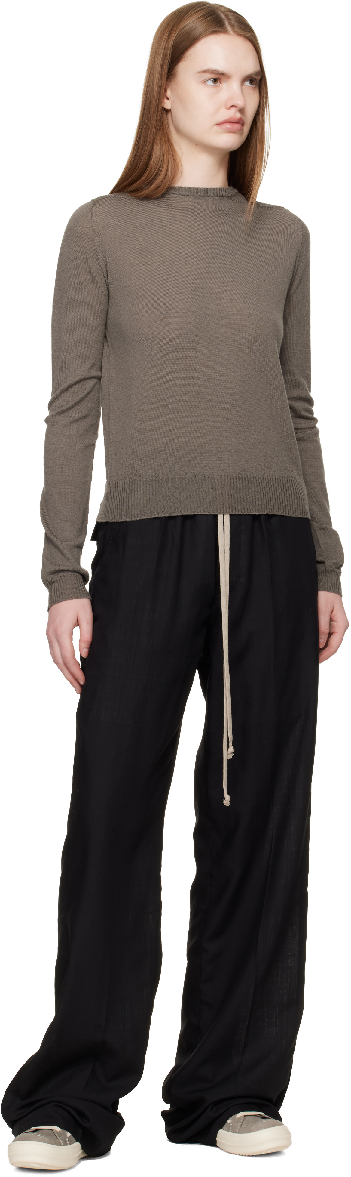 Rick Owens - Baskets rétro kaki - Temple
