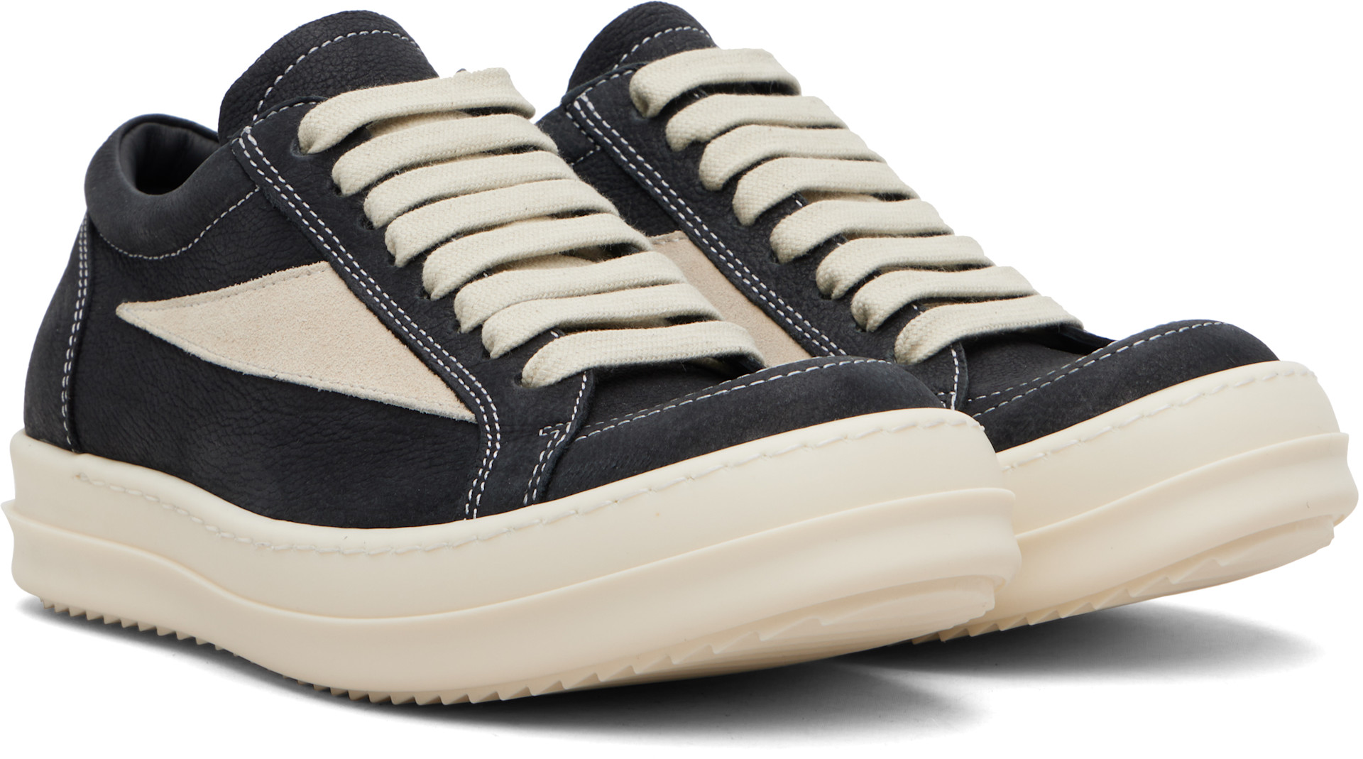 Rick Owens: ブラック Temple Vintage スニーカー | SSENSE 日本