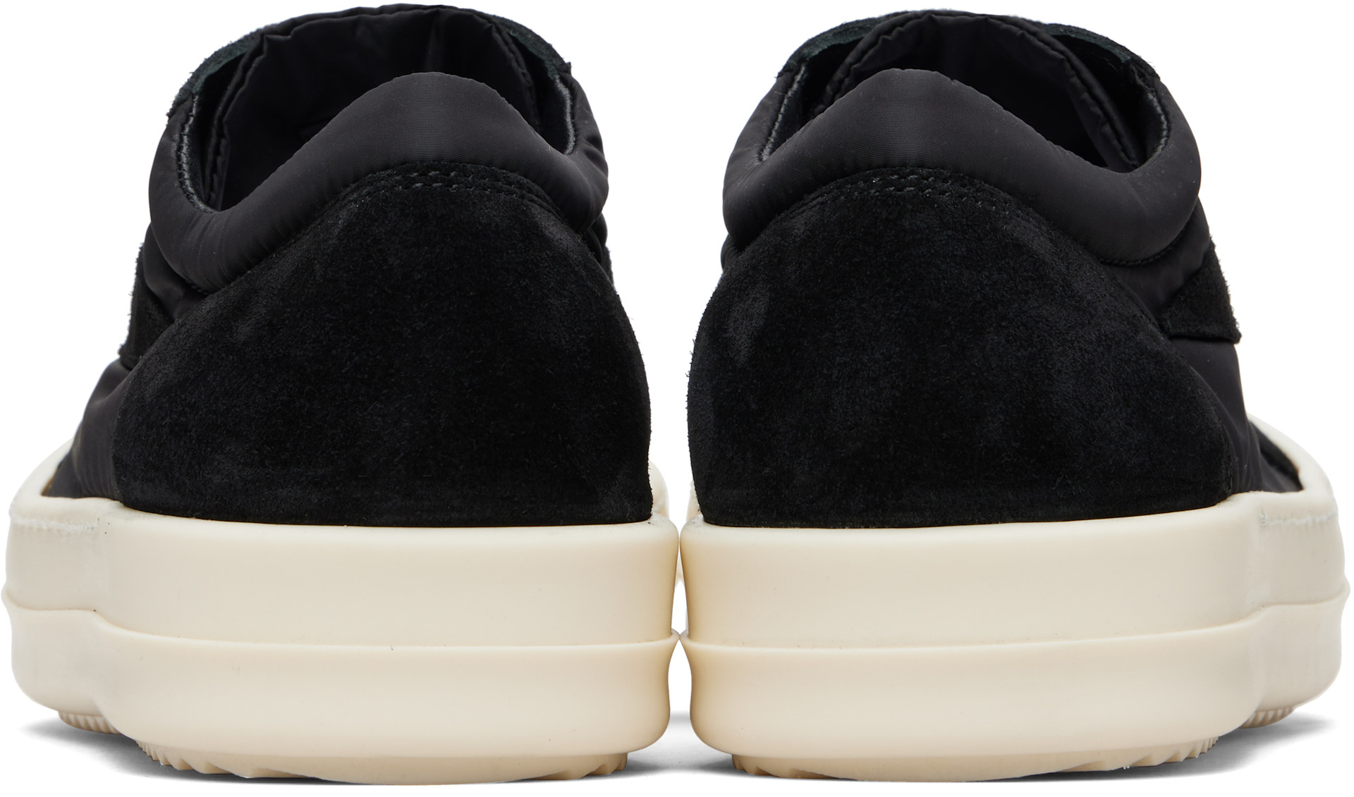 Rick Owens - Baskets rétro noires - Temple