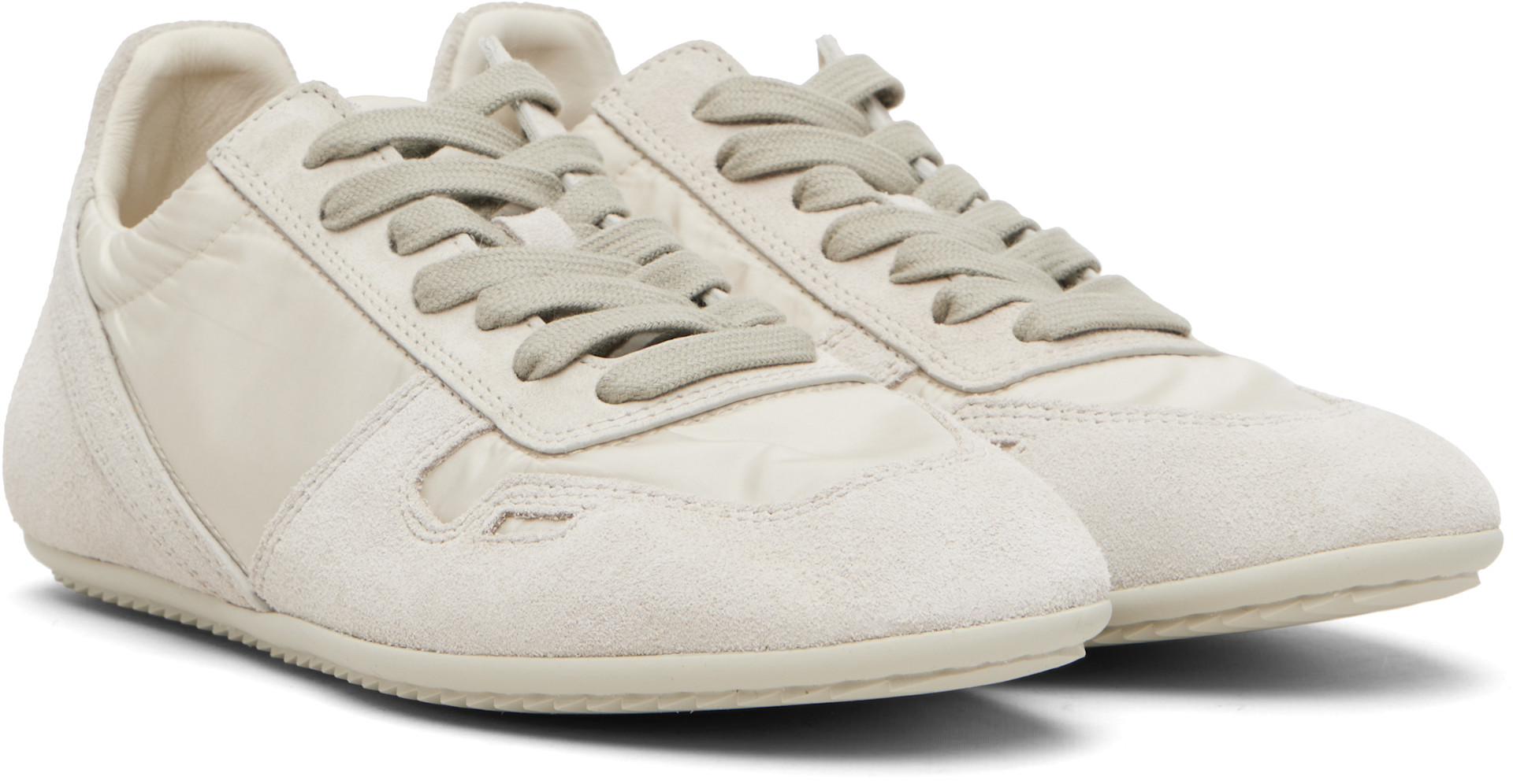 Rick Owens - Baskets blanc cassé - Temple