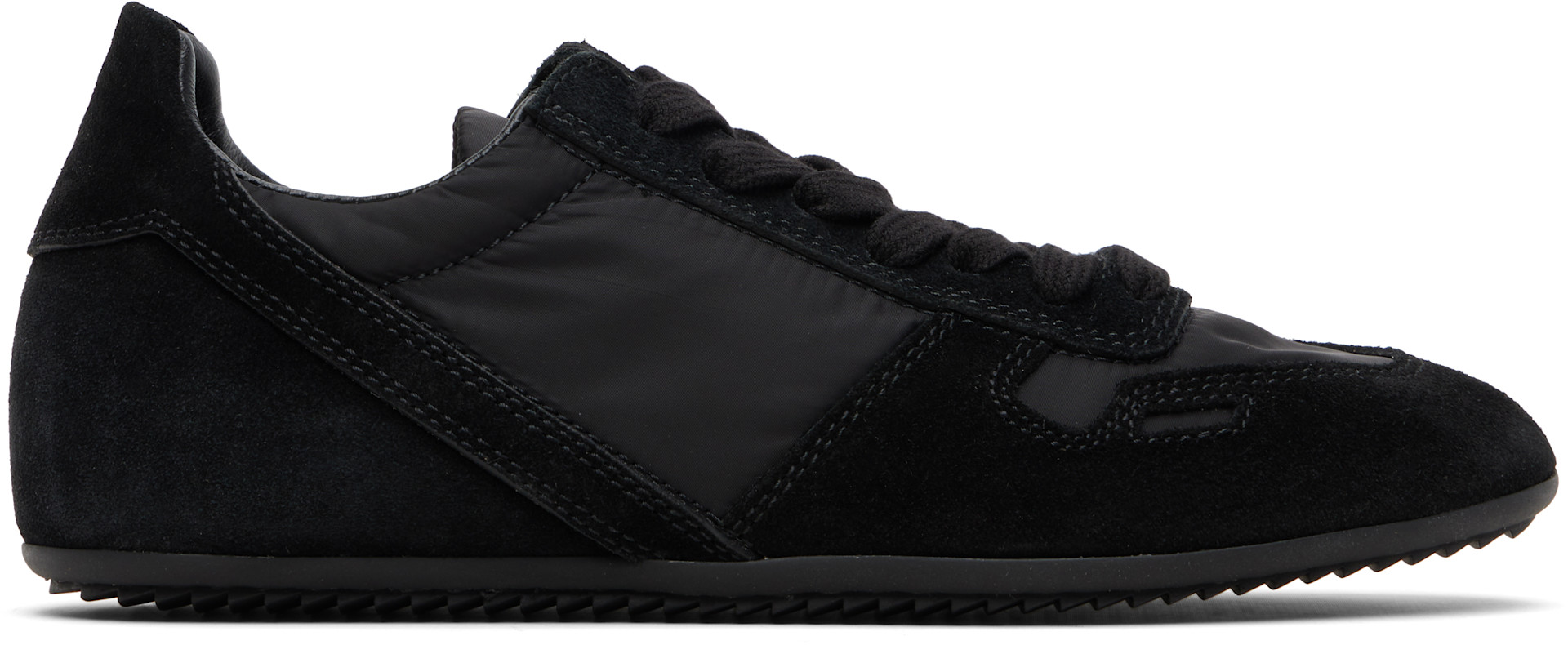 Rick Owens - Baskets noires - Temple