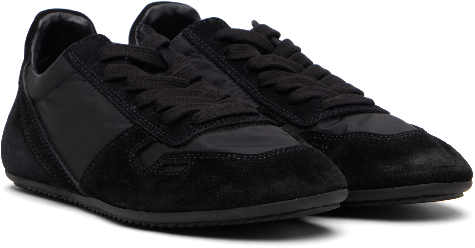 Rick Owens - Baskets noires - Temple