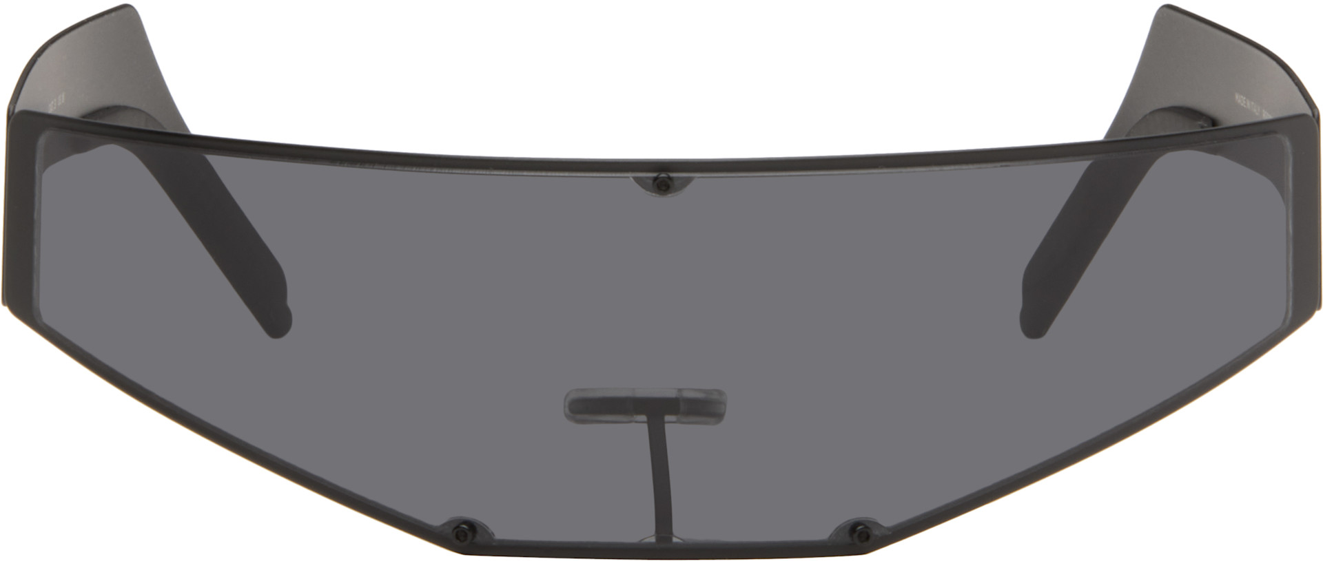 Rick Owens - Lunettes de soleil Cyclops noires