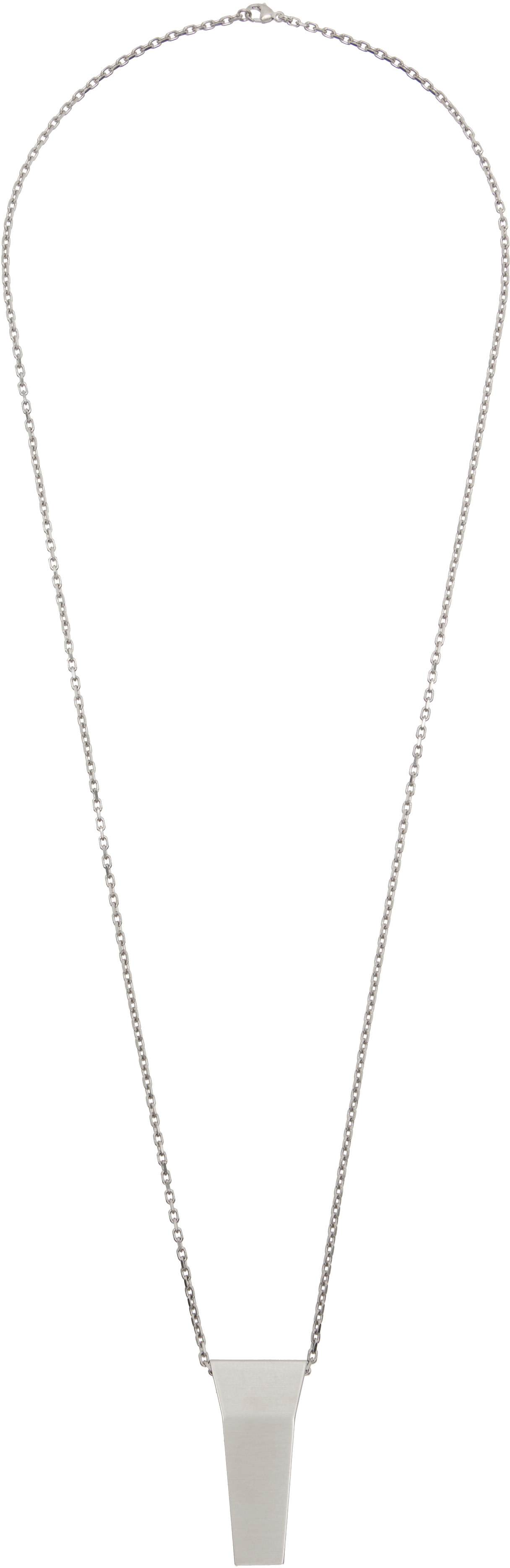 Rick Owens - Collier à pendentif Trunk ouvert - Temple