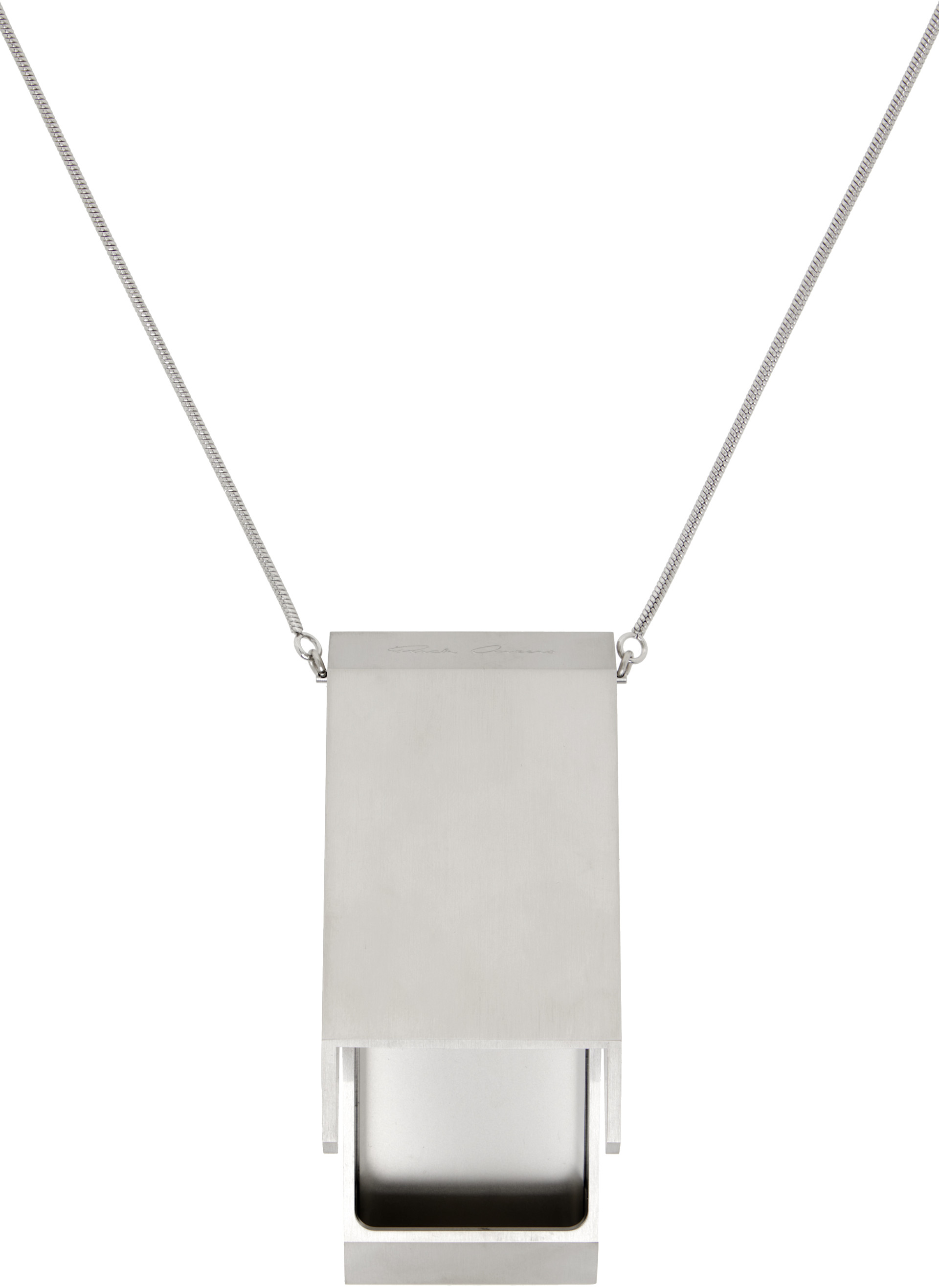 Rick Owens: Temple Portable Ashtray ネックレス | SSENSE 日本