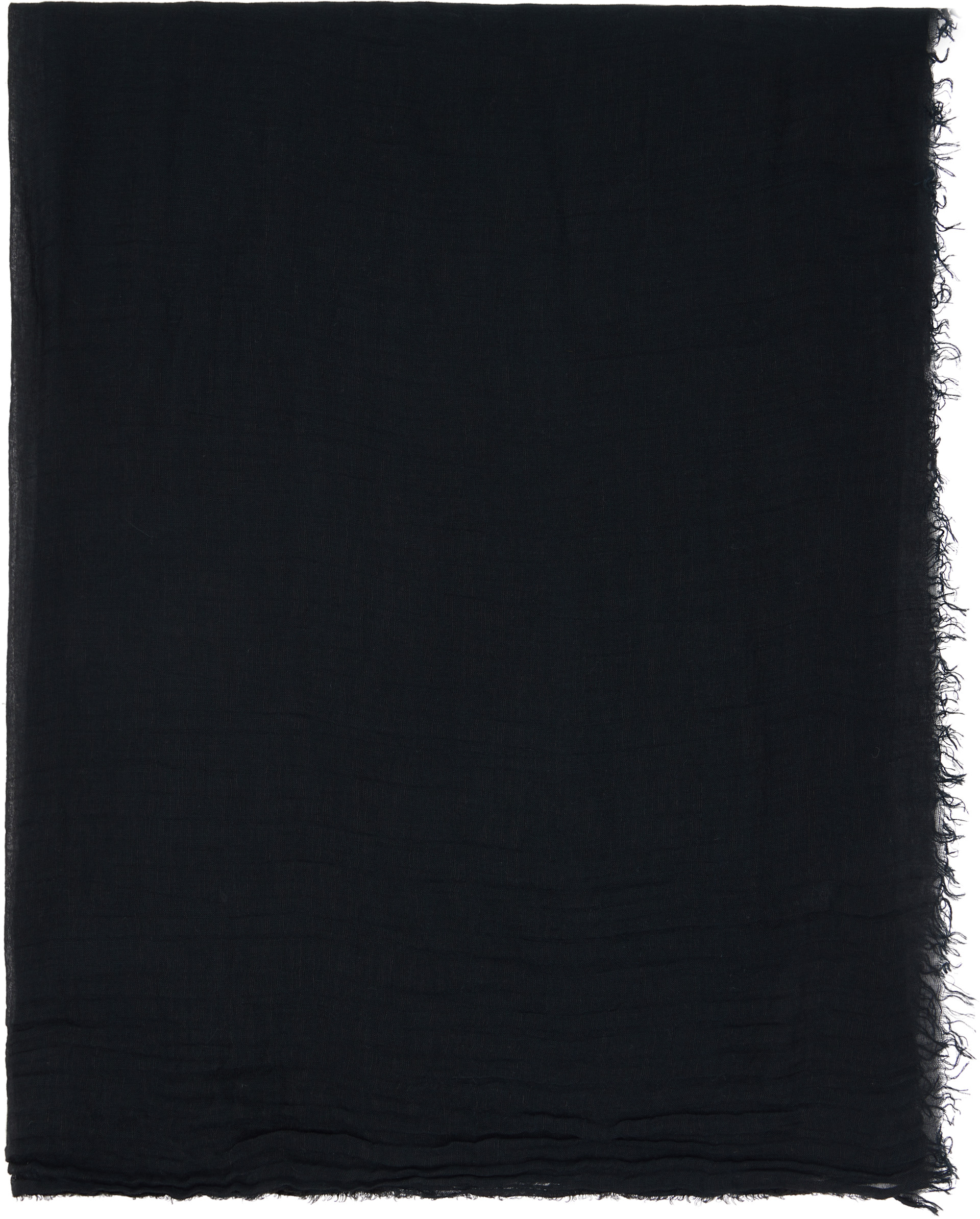 Rick Owens - ブラック Temple Sandy Mega ストール