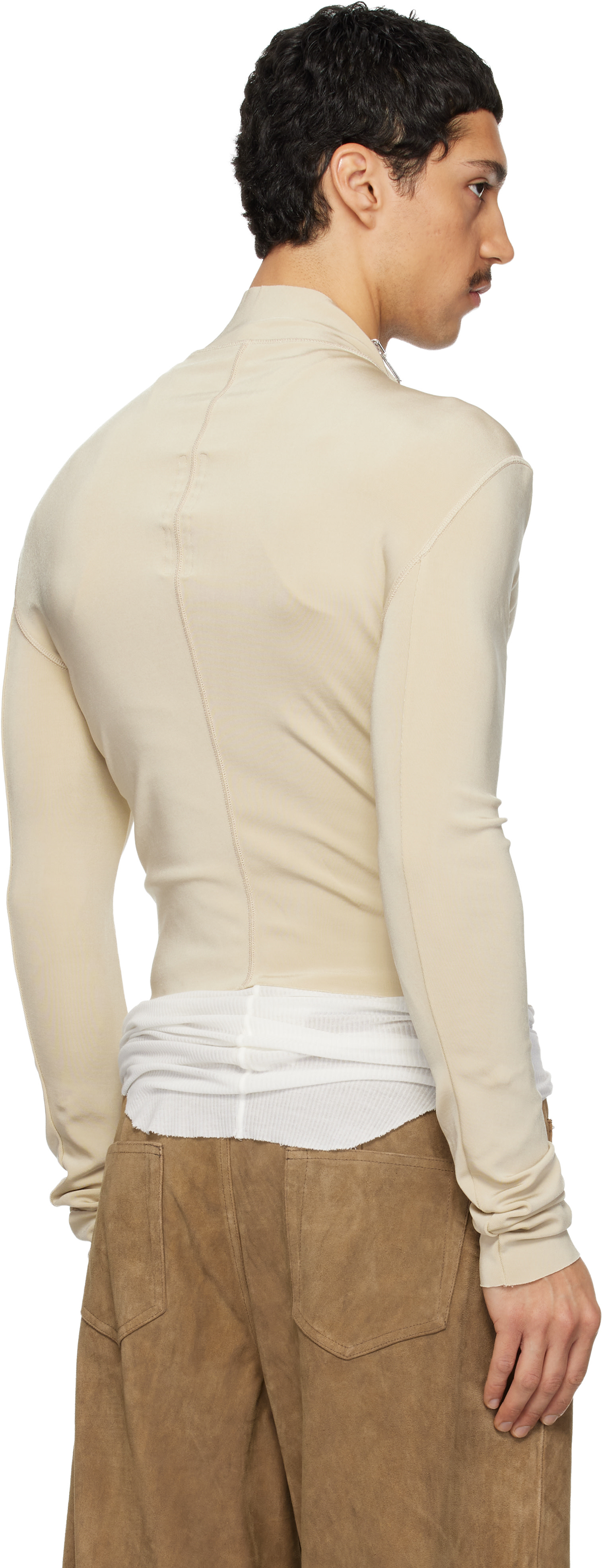 Rick Owens - Blouson Gary beige - Temple