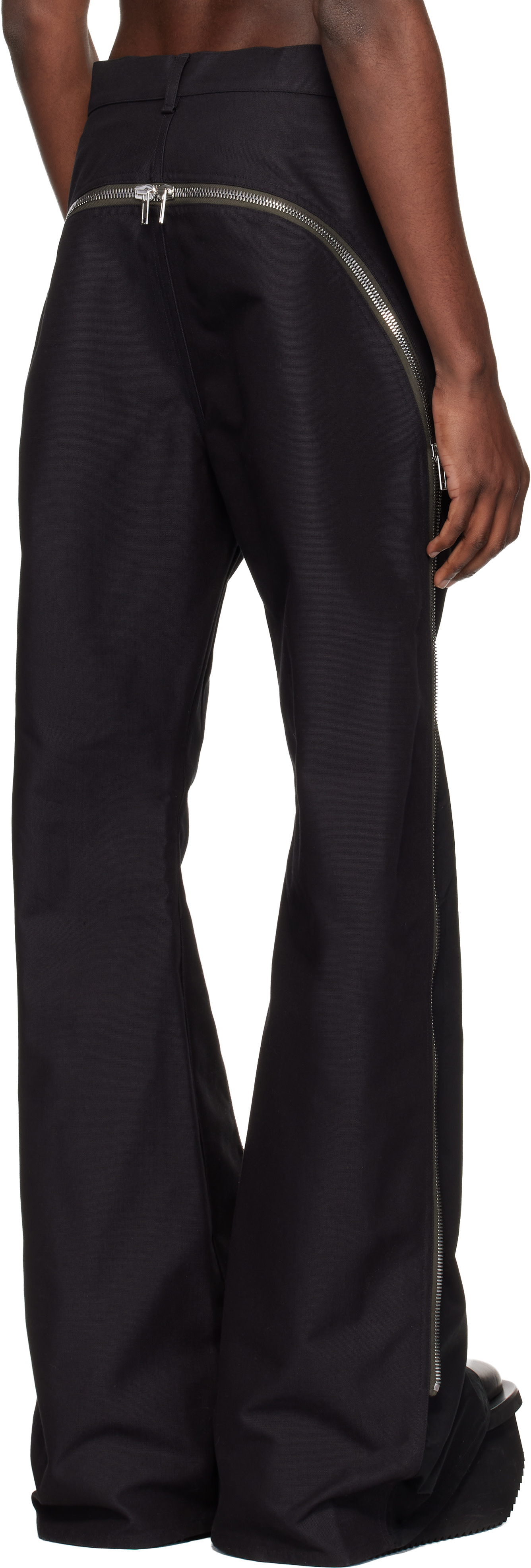 Rick Owens: Black Temple Bolan Banana Jeans | SSENSE