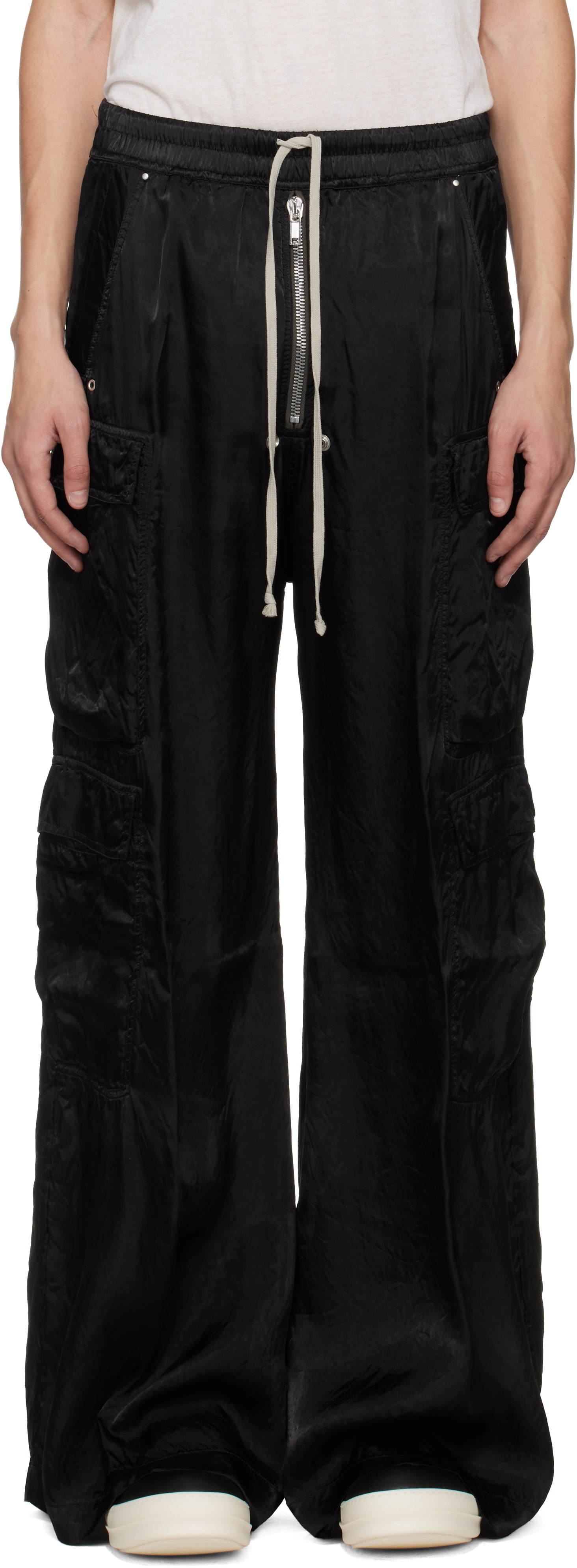 Rick Owens - 블랙 템플 카고벨라스 카고 팬츠