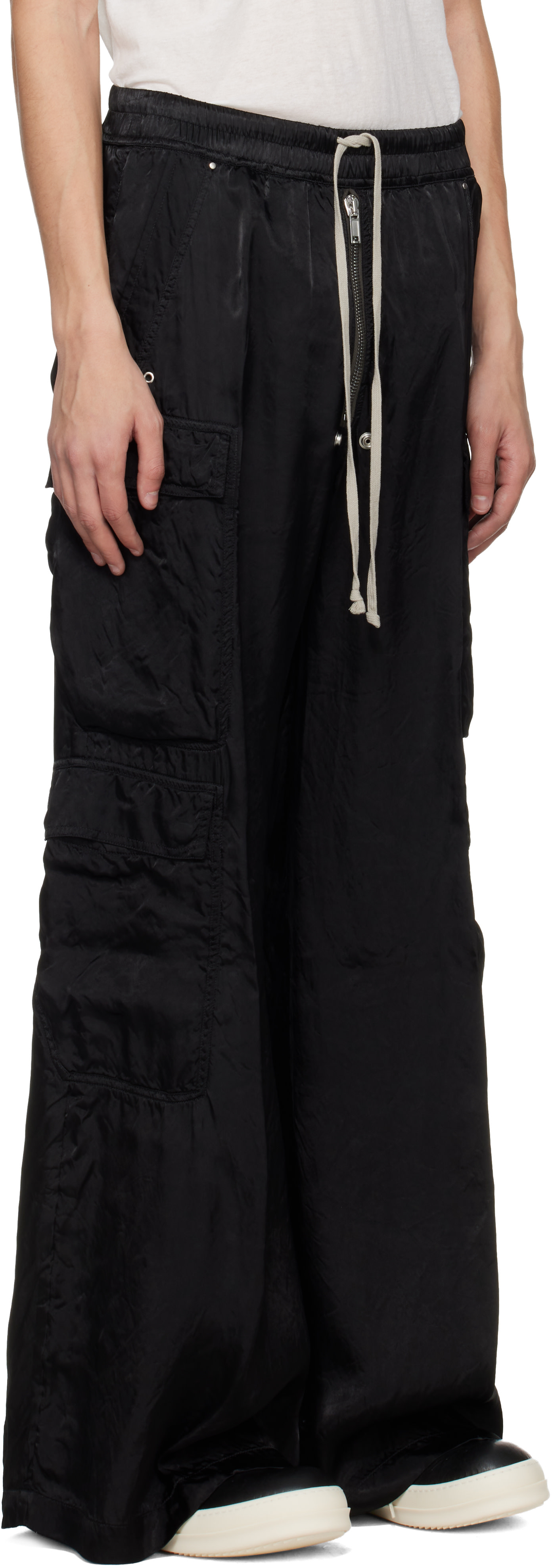 Rick Owens - 블랙 템플 카고벨라스 카고 팬츠