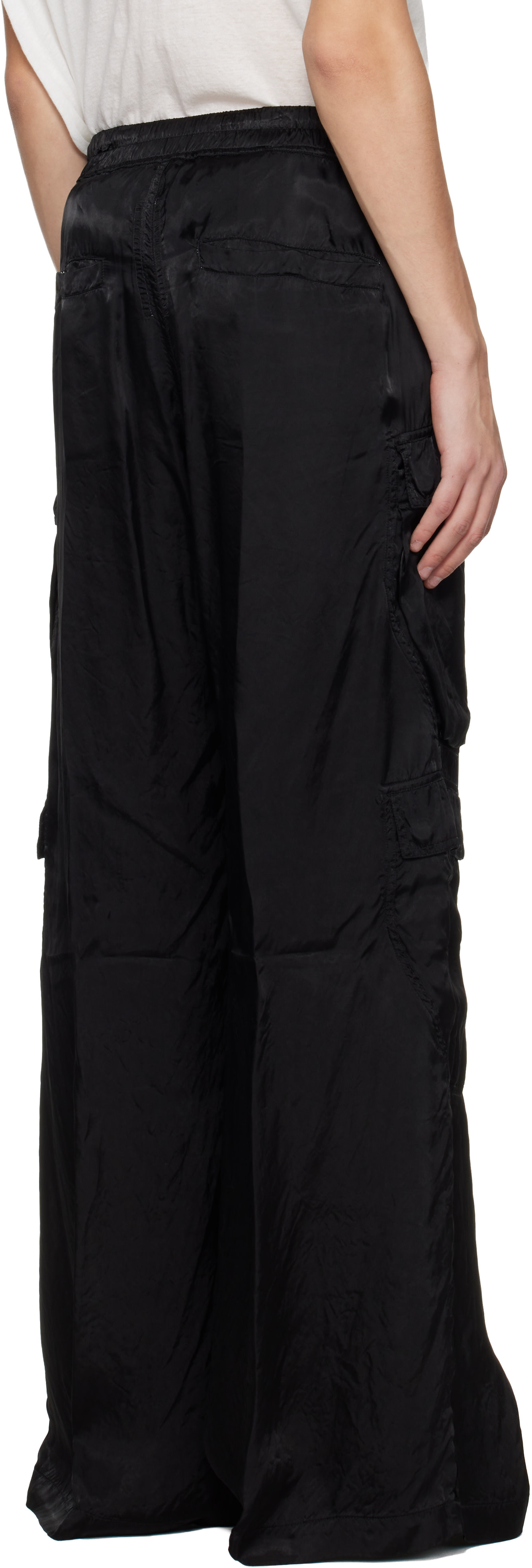 Rick Owens - 블랙 템플 카고벨라스 카고 팬츠