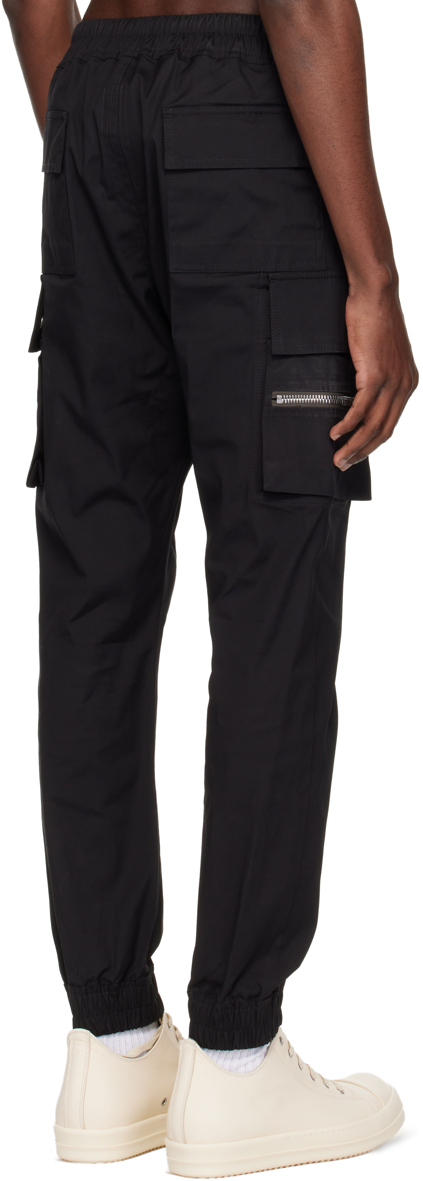 Rick Owens: Black Temple Mastodon Cargo Pants | SSENSE