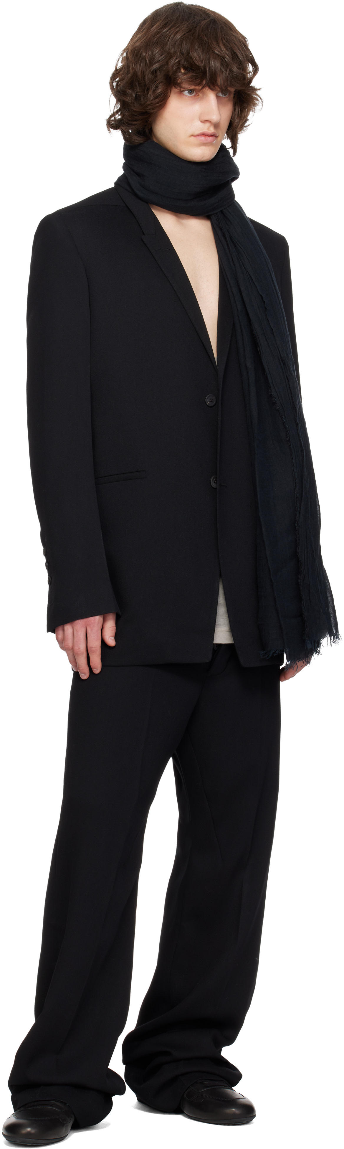 Rick Owens テーラードジャケット　ジャケット Rick Owens: ブラック Temple Concordian テーラードジャケット