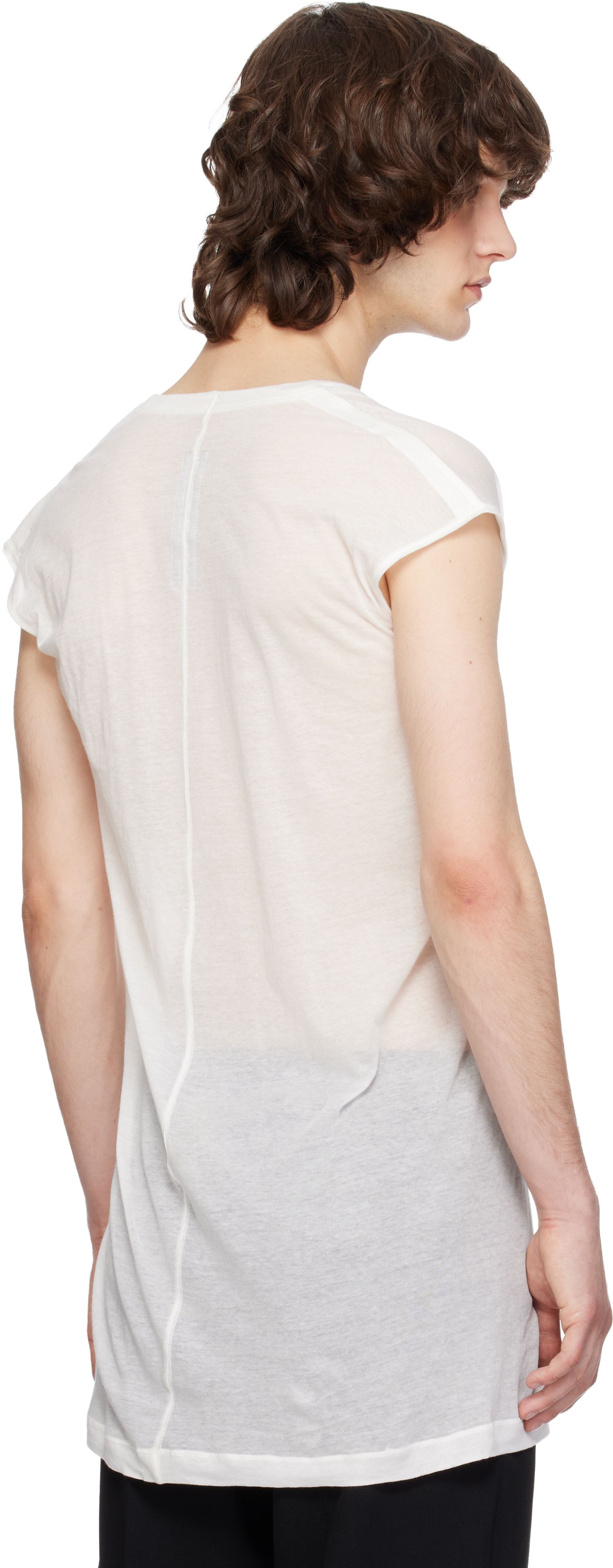 Rick Owens - オフホワイト Temple Dylan Tシャツ