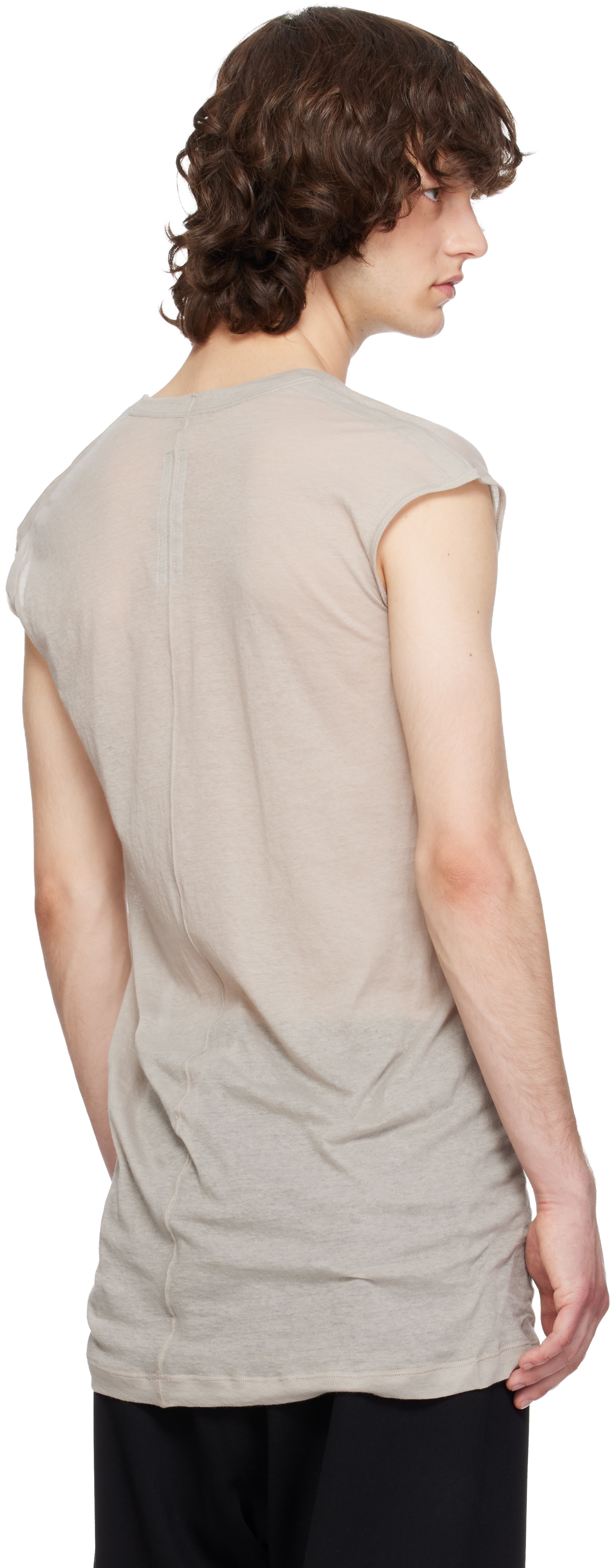 Rick Owens: オフホワイト Temple Dylan Tシャツ | SSENSE 日本