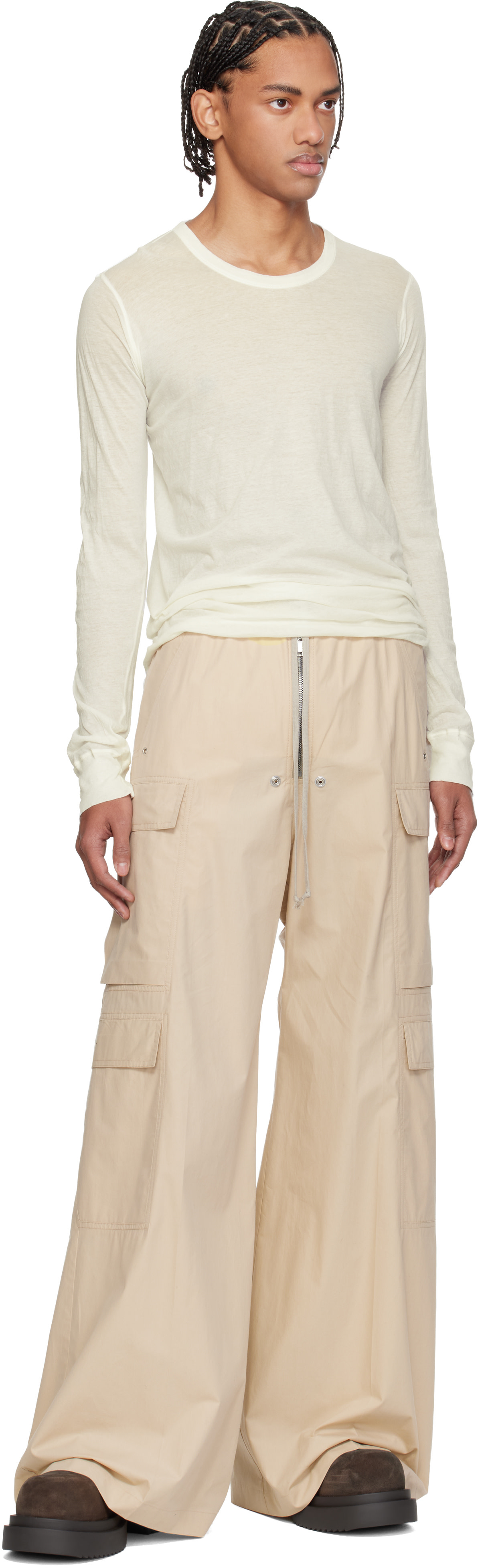 Rick Owens - Off-White Temple Basic LS T-shirt