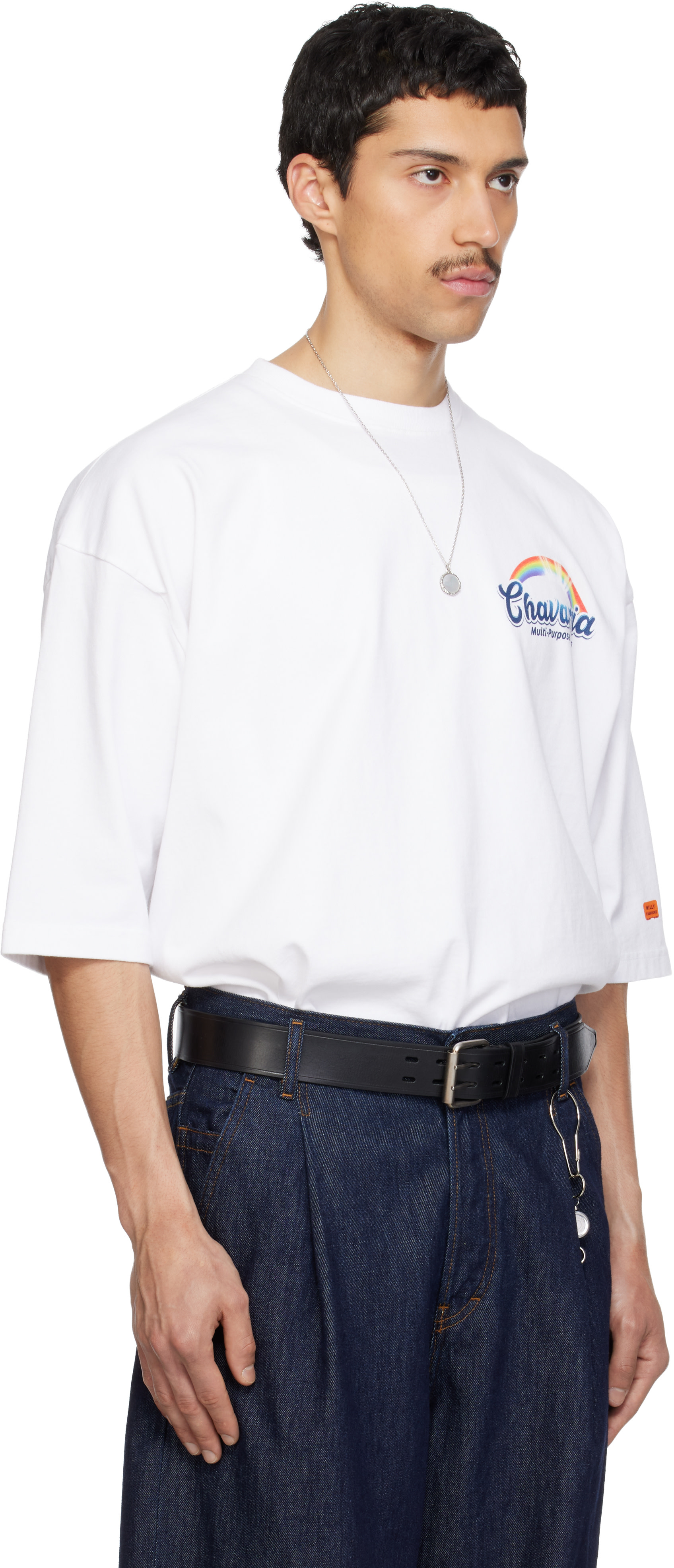 WILLY CHAVARRIA: White Fabuloso Buffalo T-shirt | SSENSE