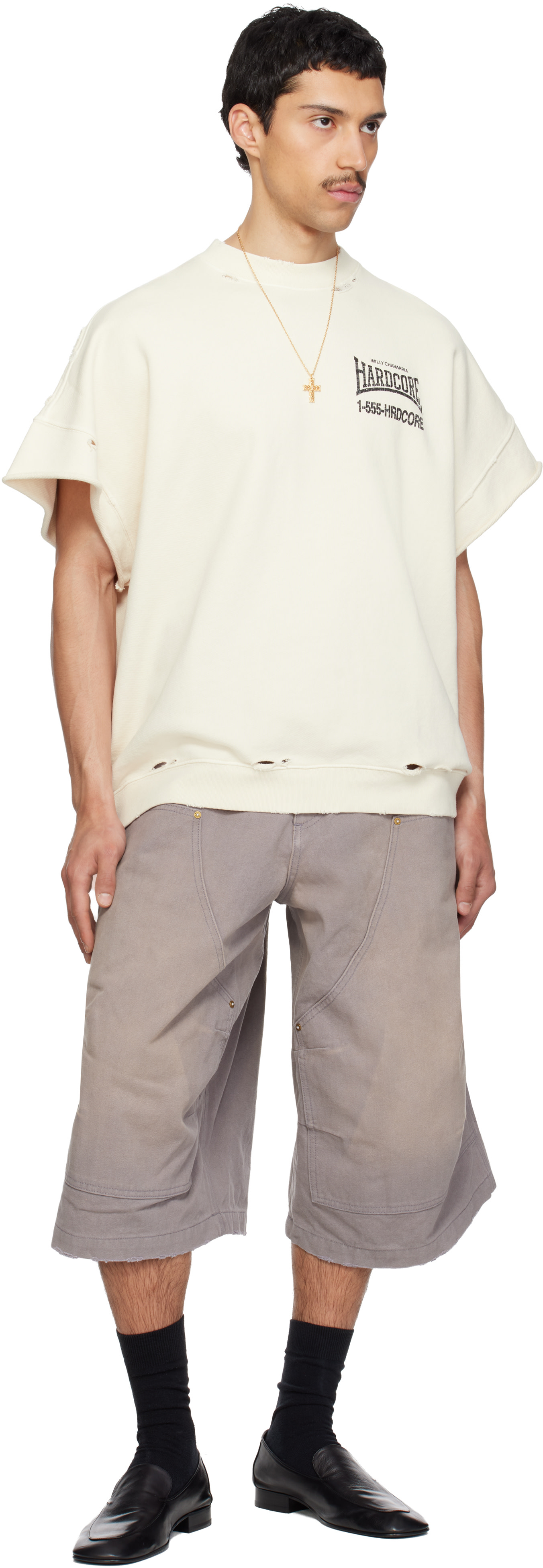 WILLY CHAVARRIA: Off-White 'Hardcore' Muscle T-shirt | SSENSE
