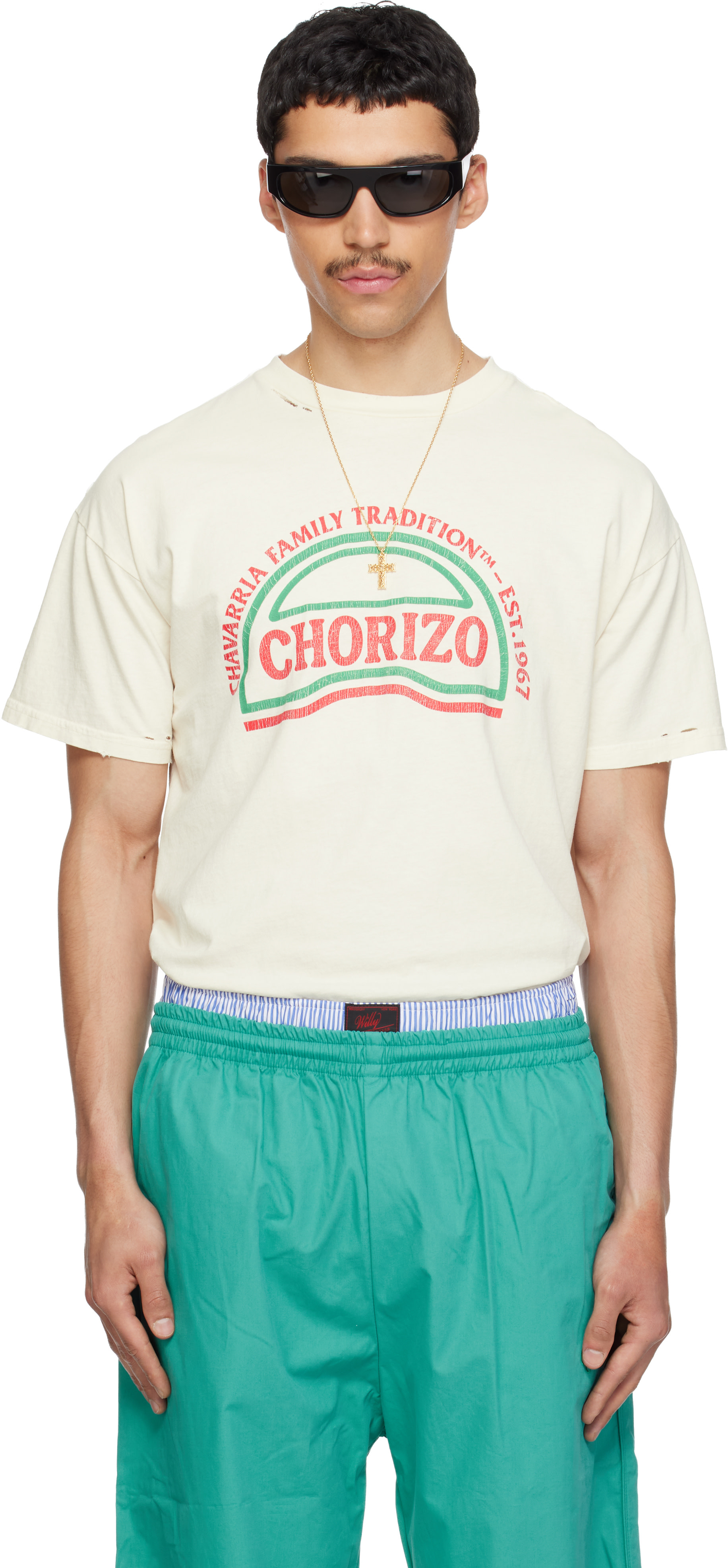 WILLY CHAVARRIA - Off-White 'Chorizo' Easy T-shirt