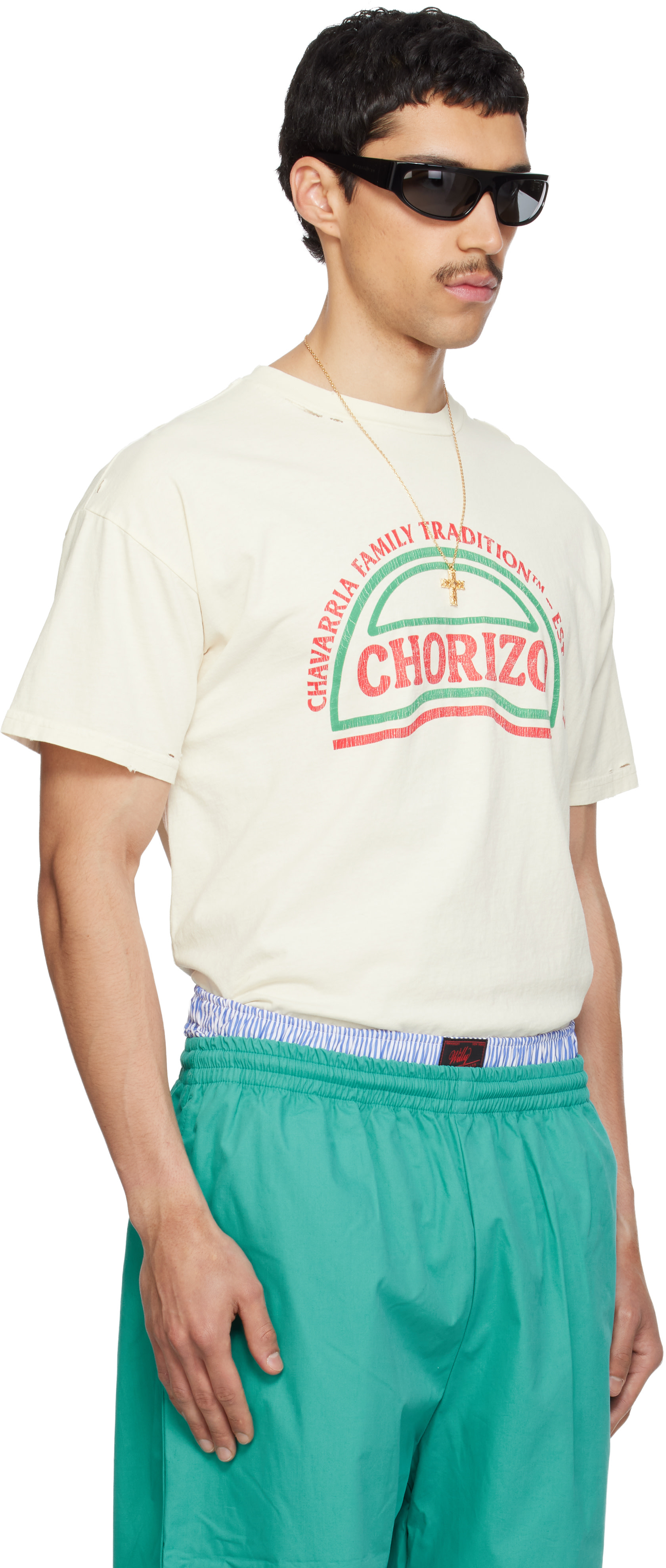 WILLY CHAVARRIA - Off-White 'Chorizo' Easy T-shirt