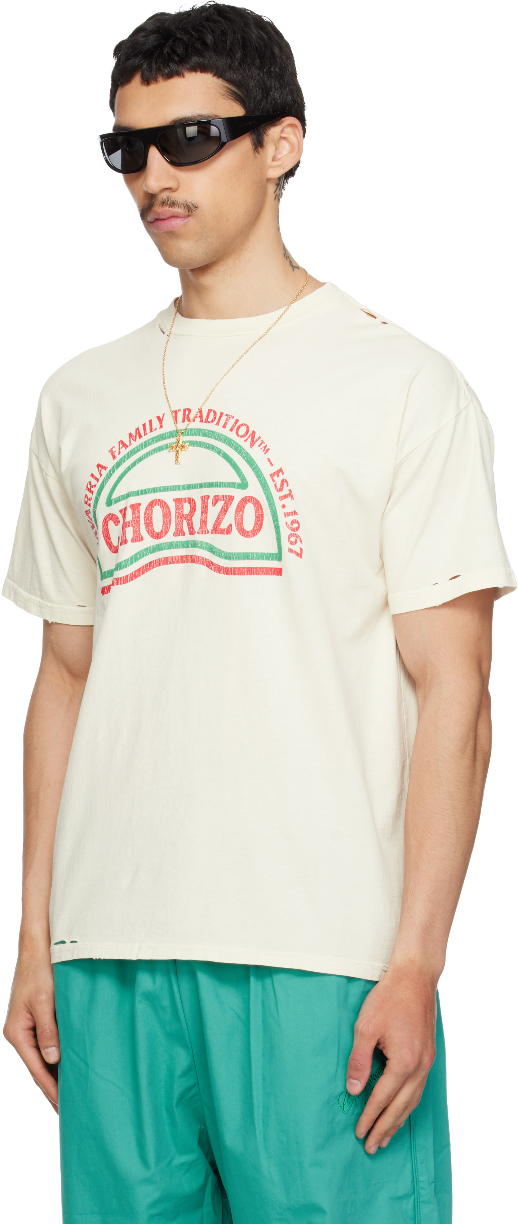 WILLY CHAVARRIA - Off-White 'Chorizo' Easy T-shirt