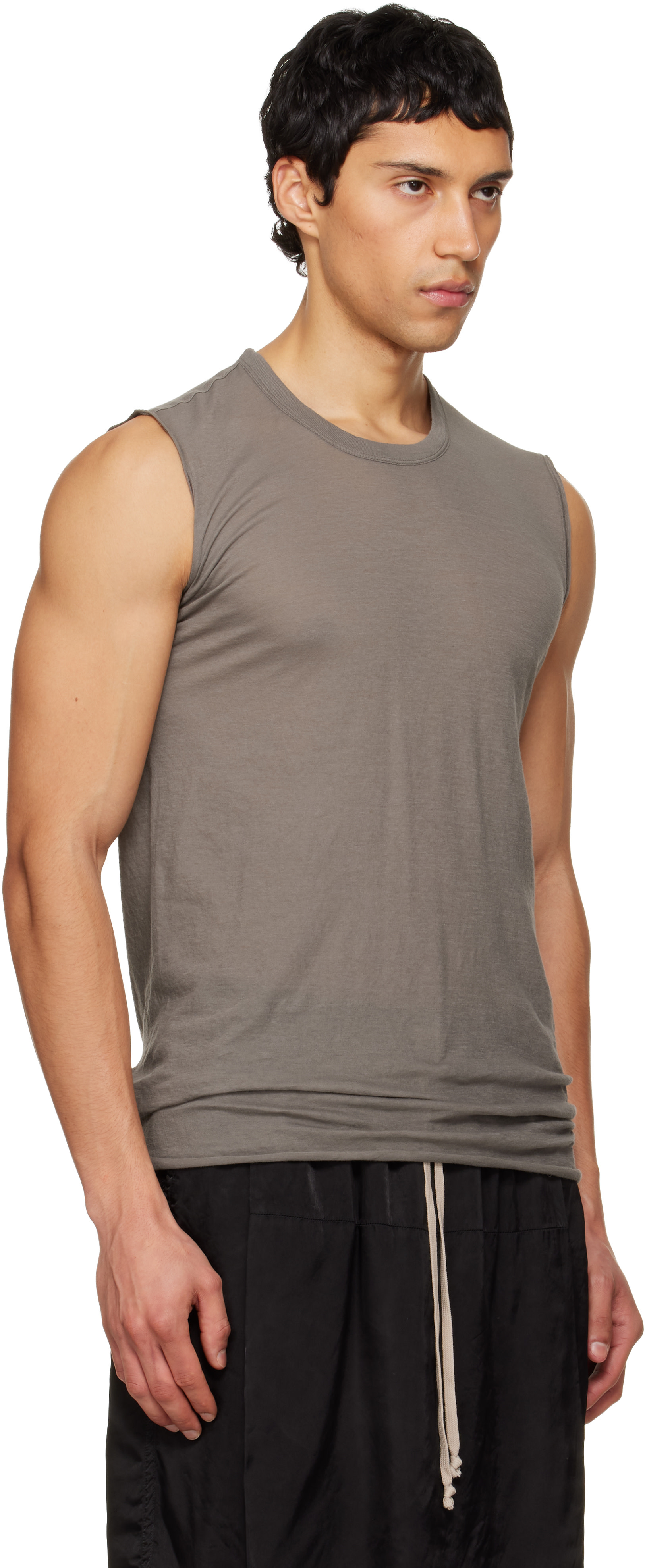 Rick Owens - グレー Temple Basic SL タンクトップ