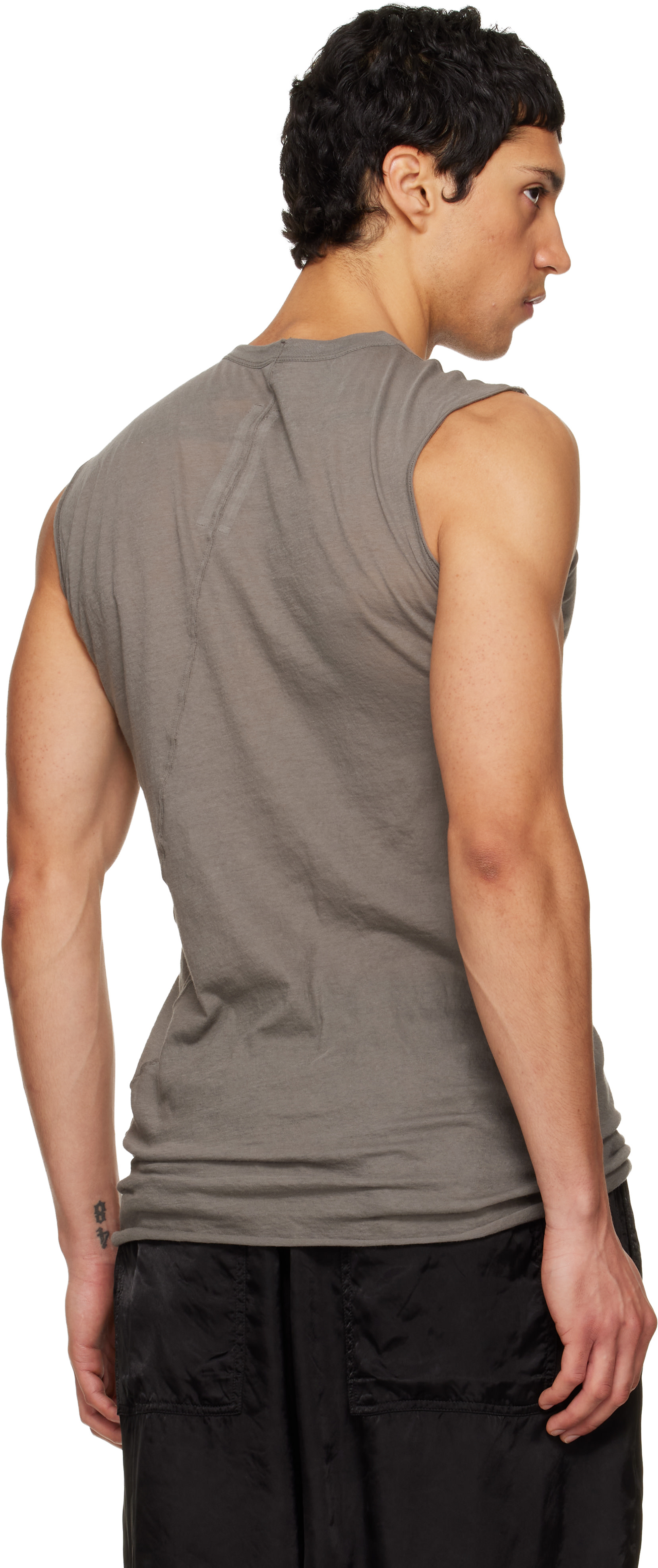 Rick Owens - グレー Temple Basic SL タンクトップ
