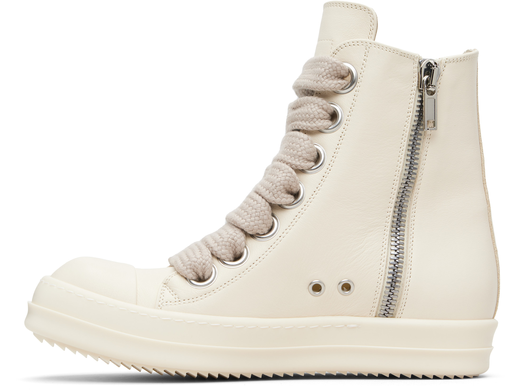 Rick Owens - 오프 화이트 템플 점보레이스 스니커즈