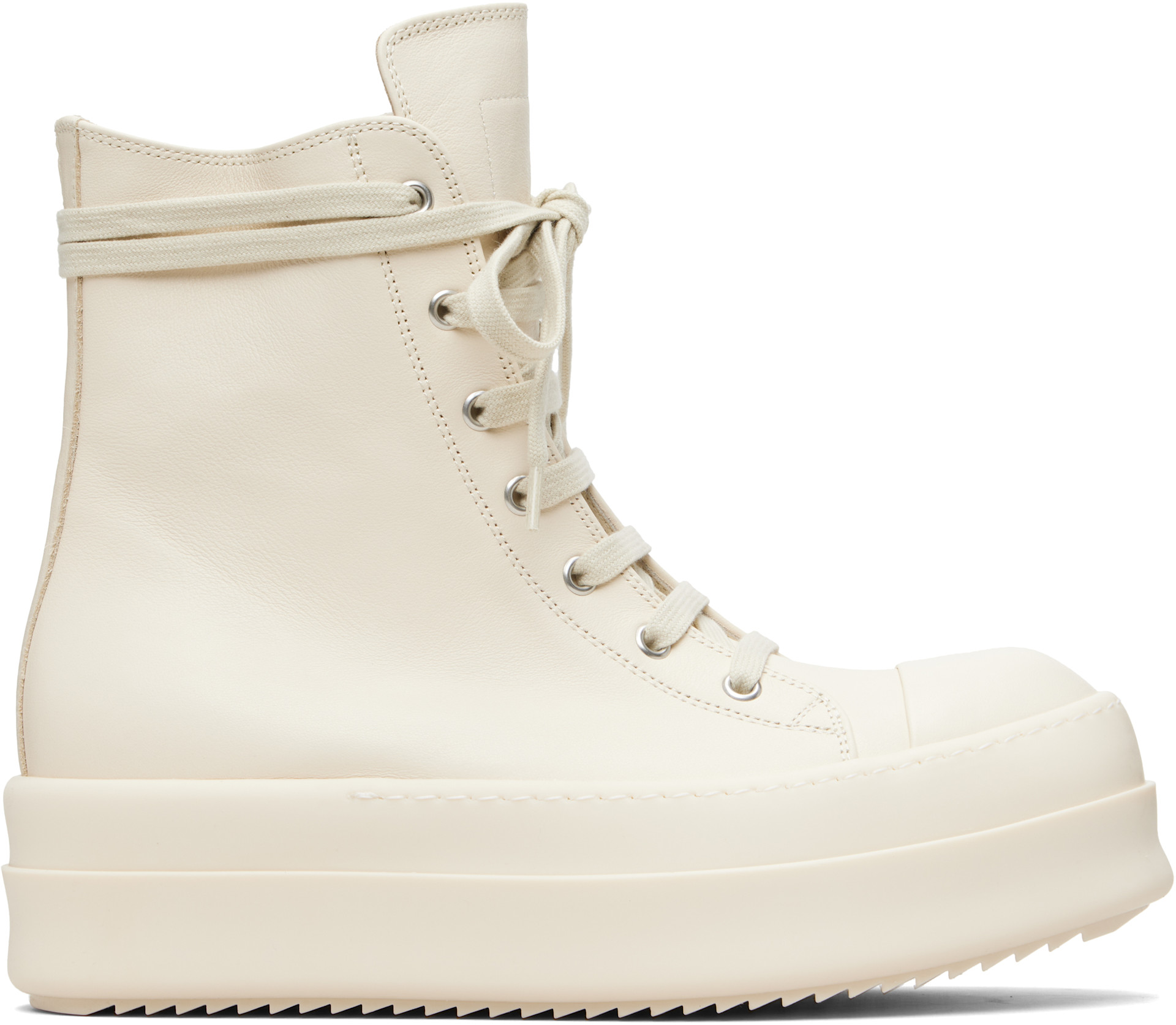 Rick Owens - 오프 화이트 템플 메가 범퍼 스니커즈