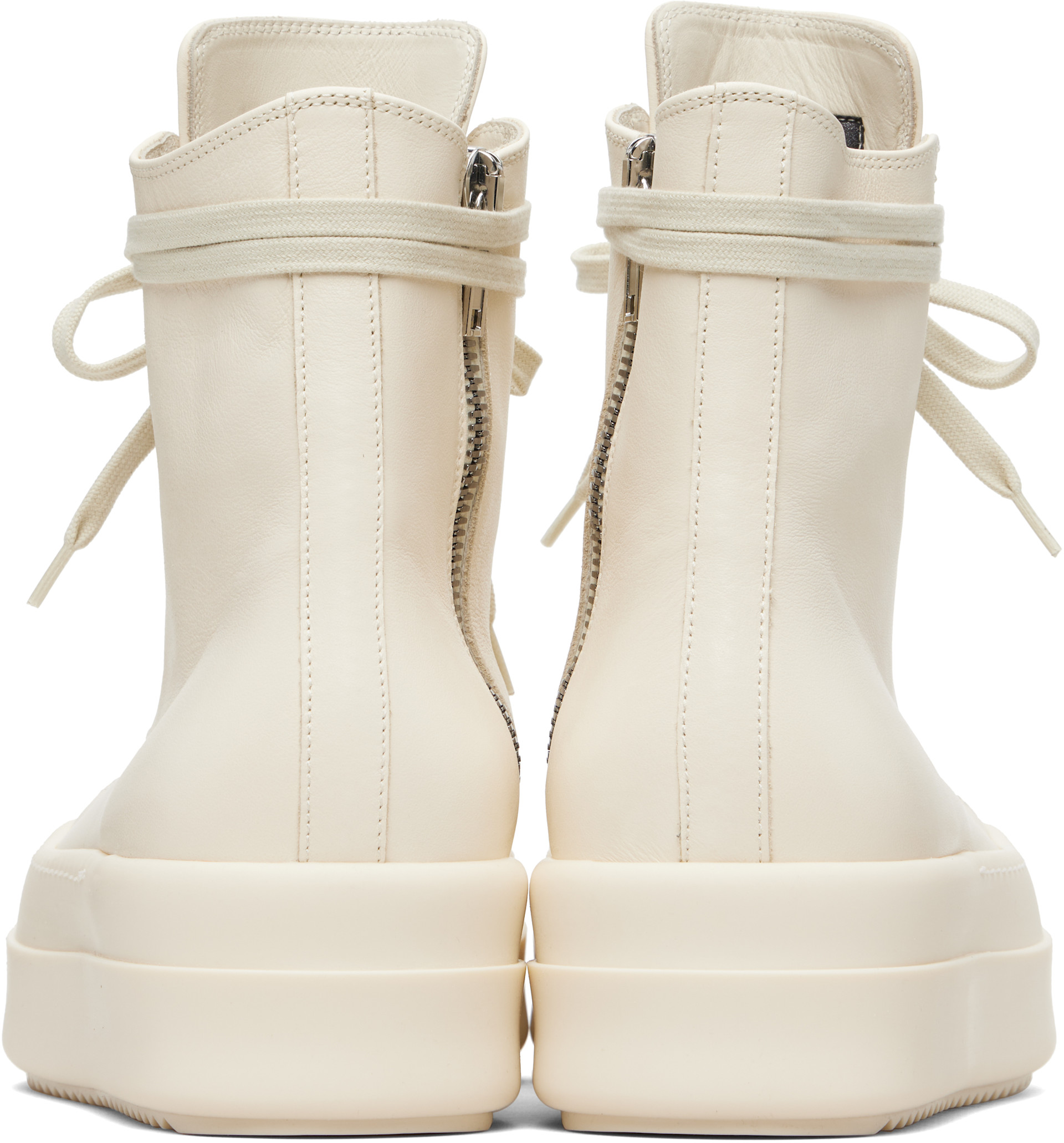 Rick Owens - 오프 화이트 템플 메가 범퍼 스니커즈