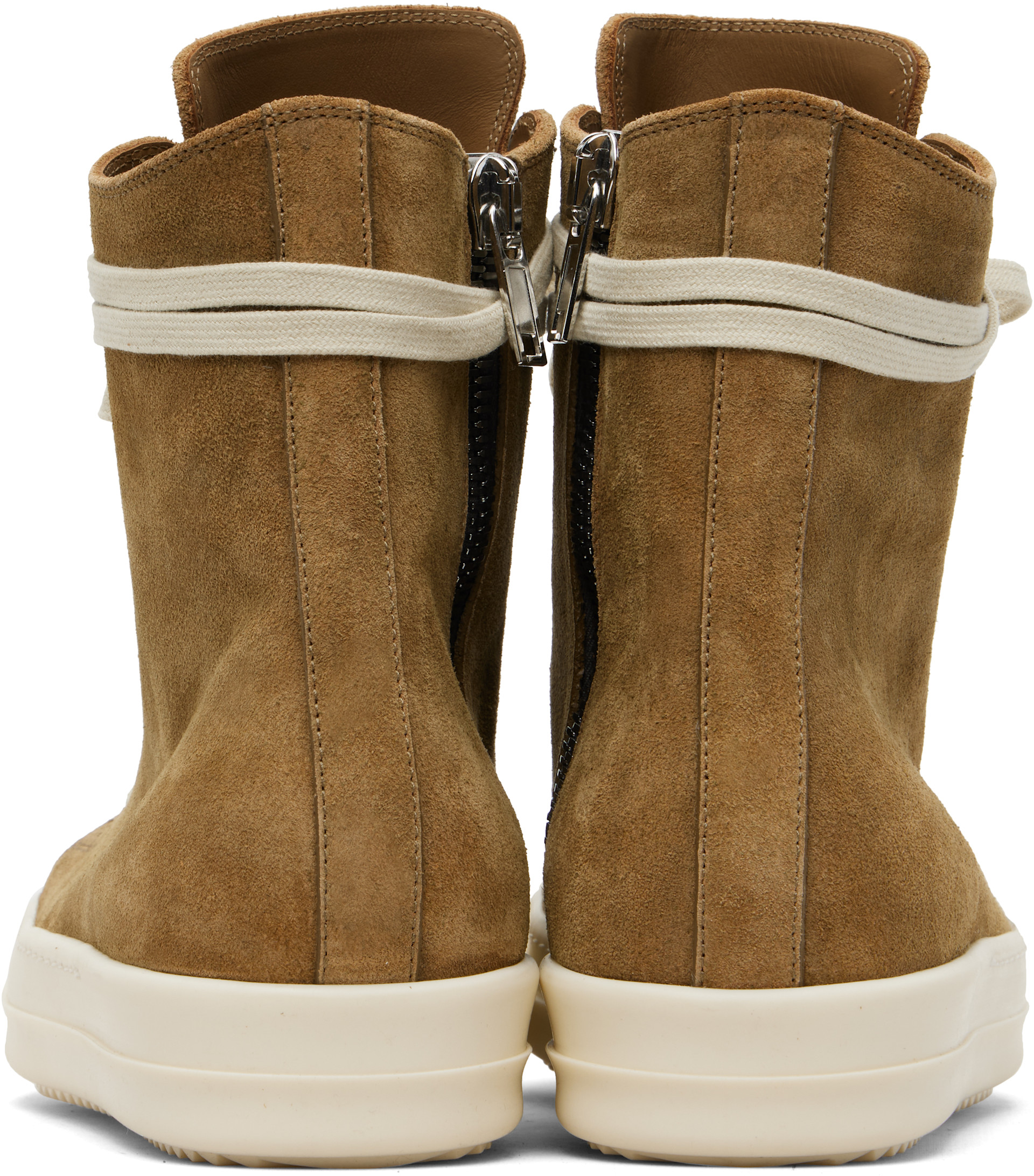 Rick Owens - Baskets beiges - Temple